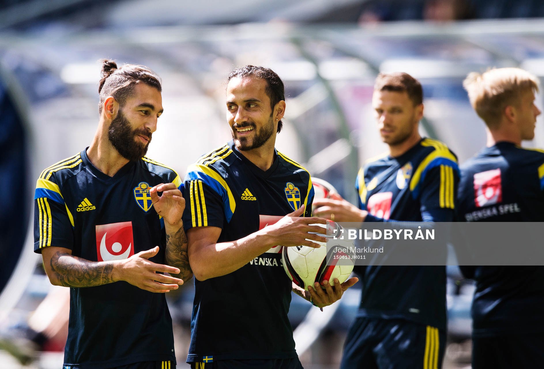 Jimmy Durmaz och Erkan Zengin