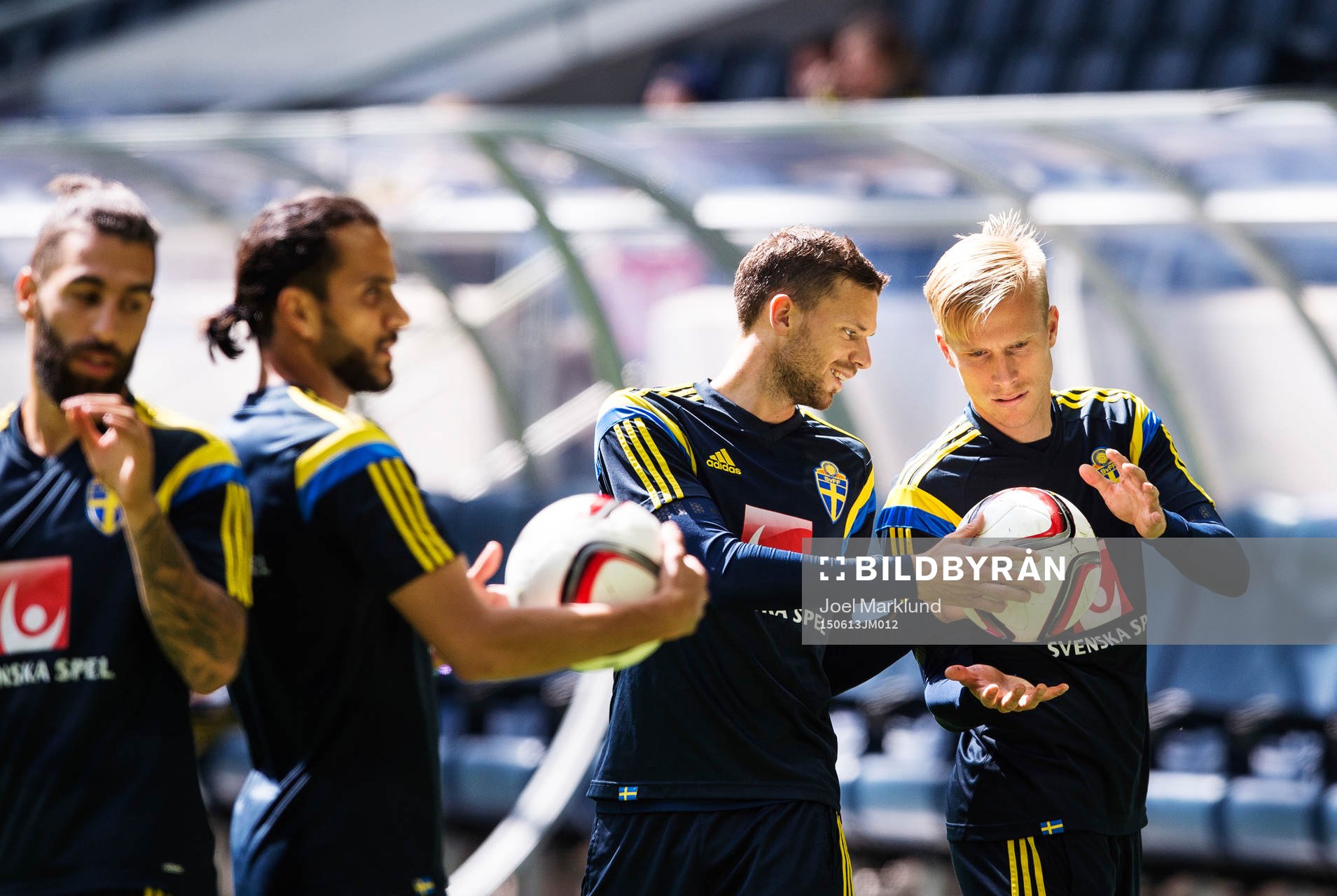 Marcus Berg och Oscar Wendt