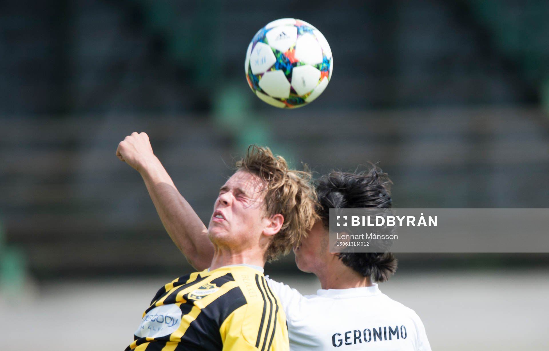 IFK Hässleholms Filip Ranmo i matchen i division 2 mellan