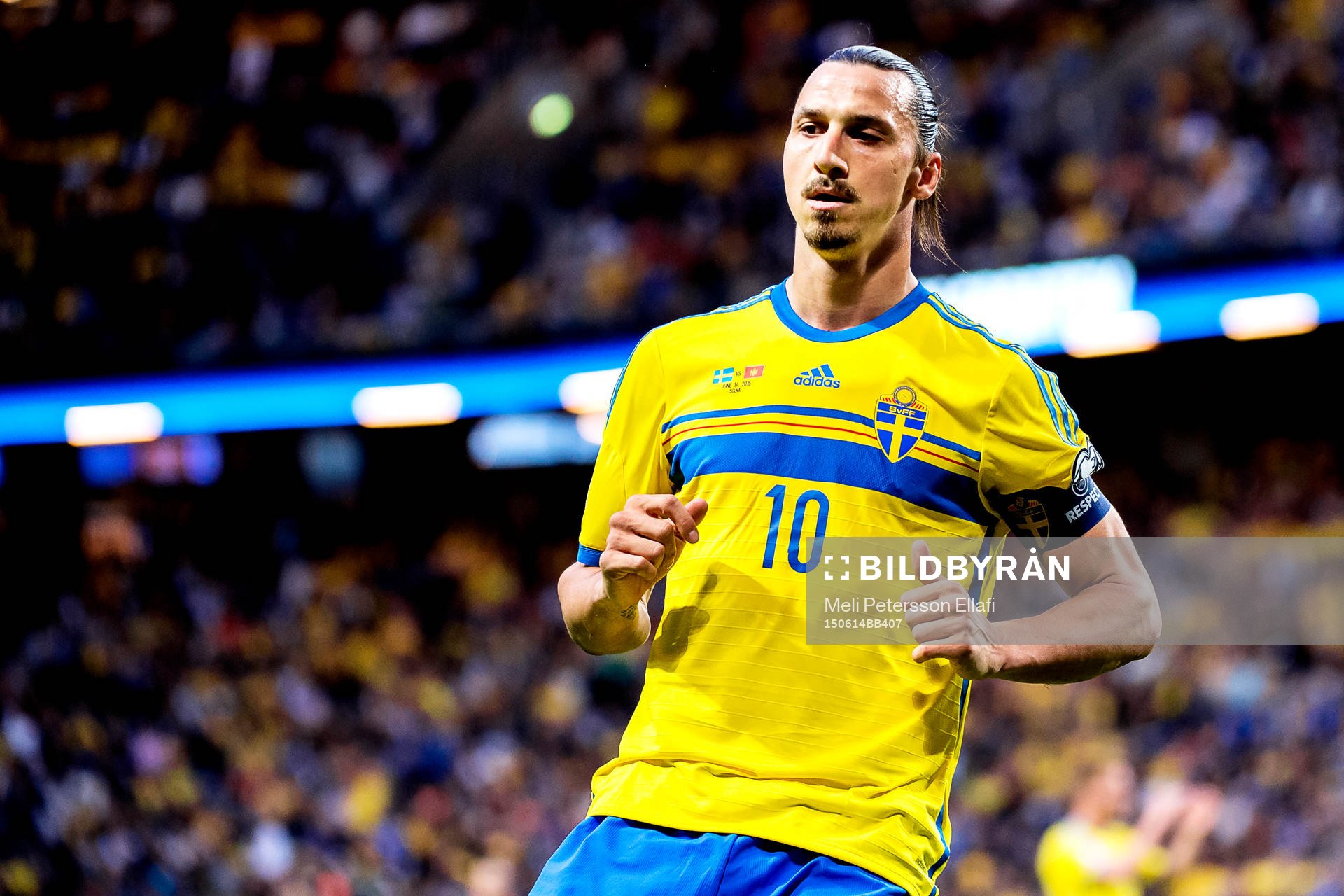 Sveriges Zlatan Ibrahimovic deppar