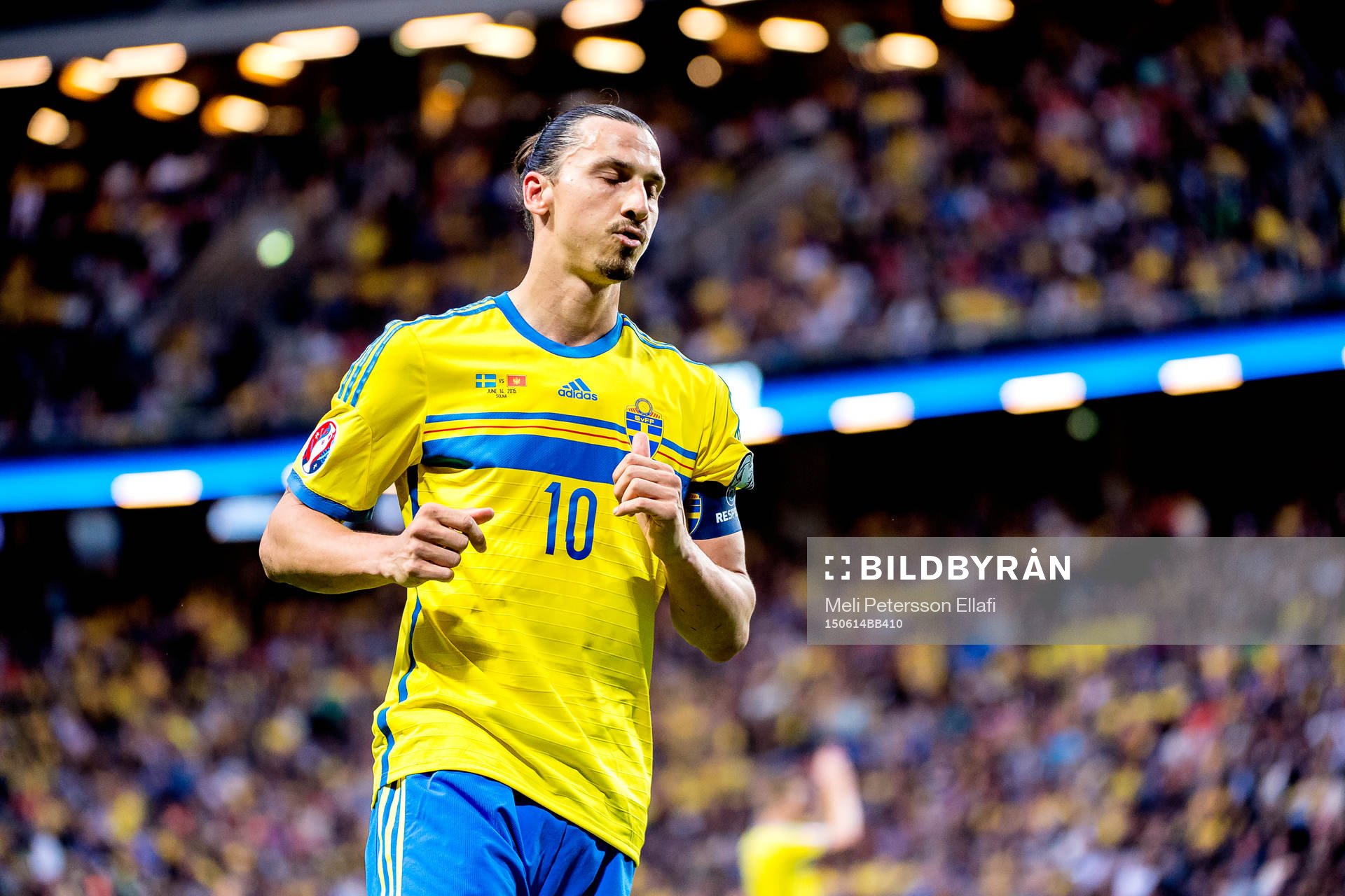 Sveriges Zlatan Ibrahimovic deppar