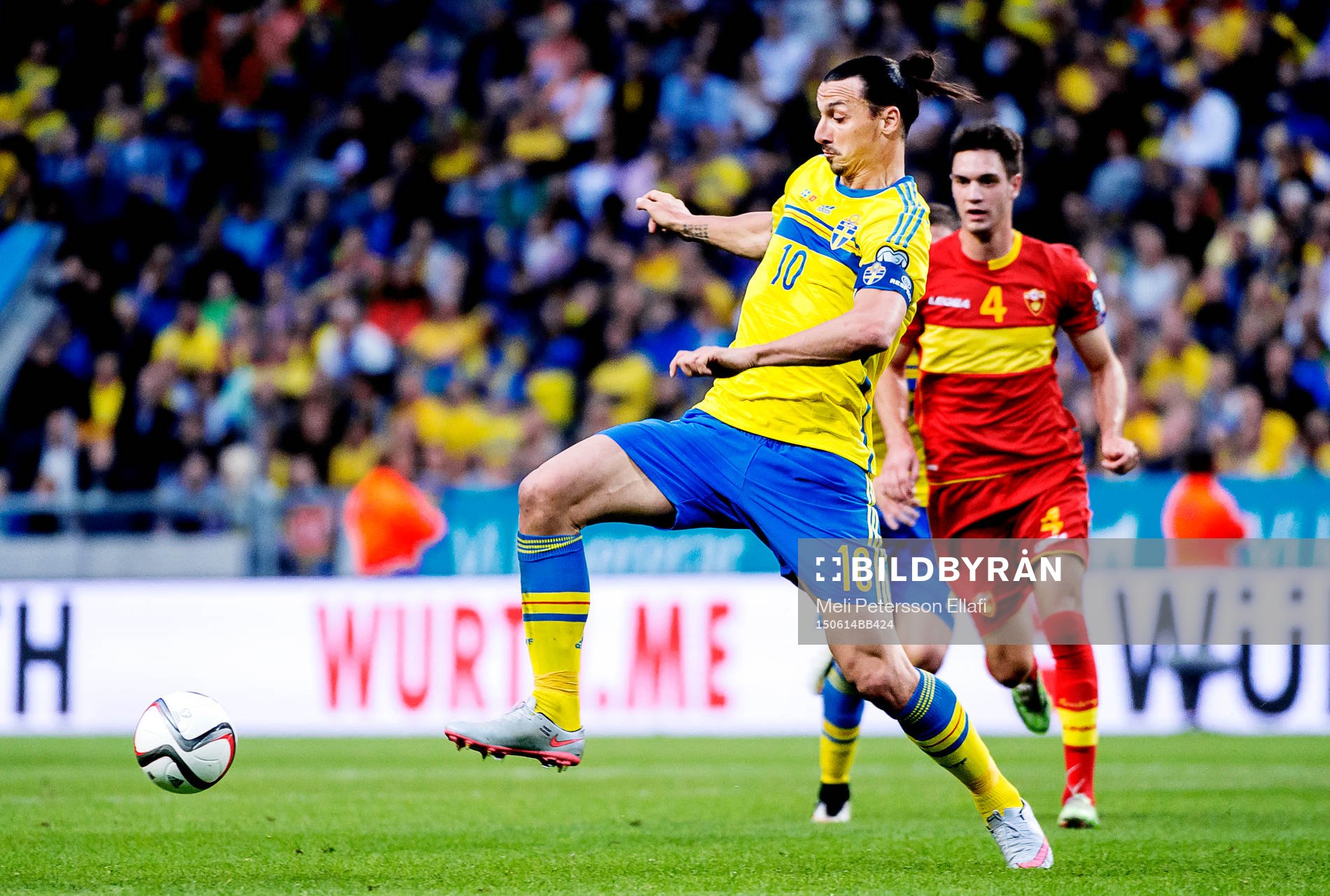 Sveriges Zlatan Ibrahimovic