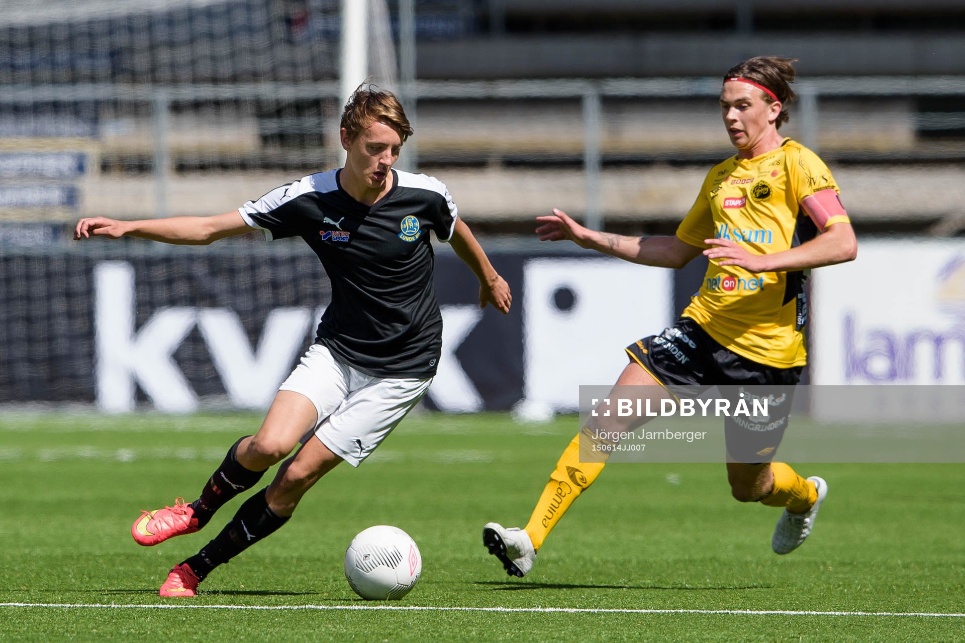 Lunds Carl Annerstedt Nedstam och Elfsborg Rasmus Rosenqvist