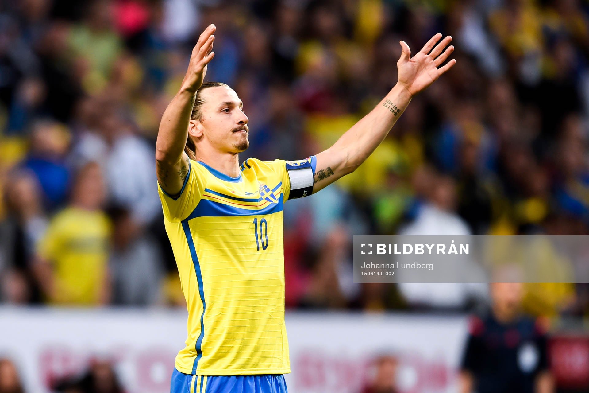 Sveriges Zlatan Ibrahimovic deppar
