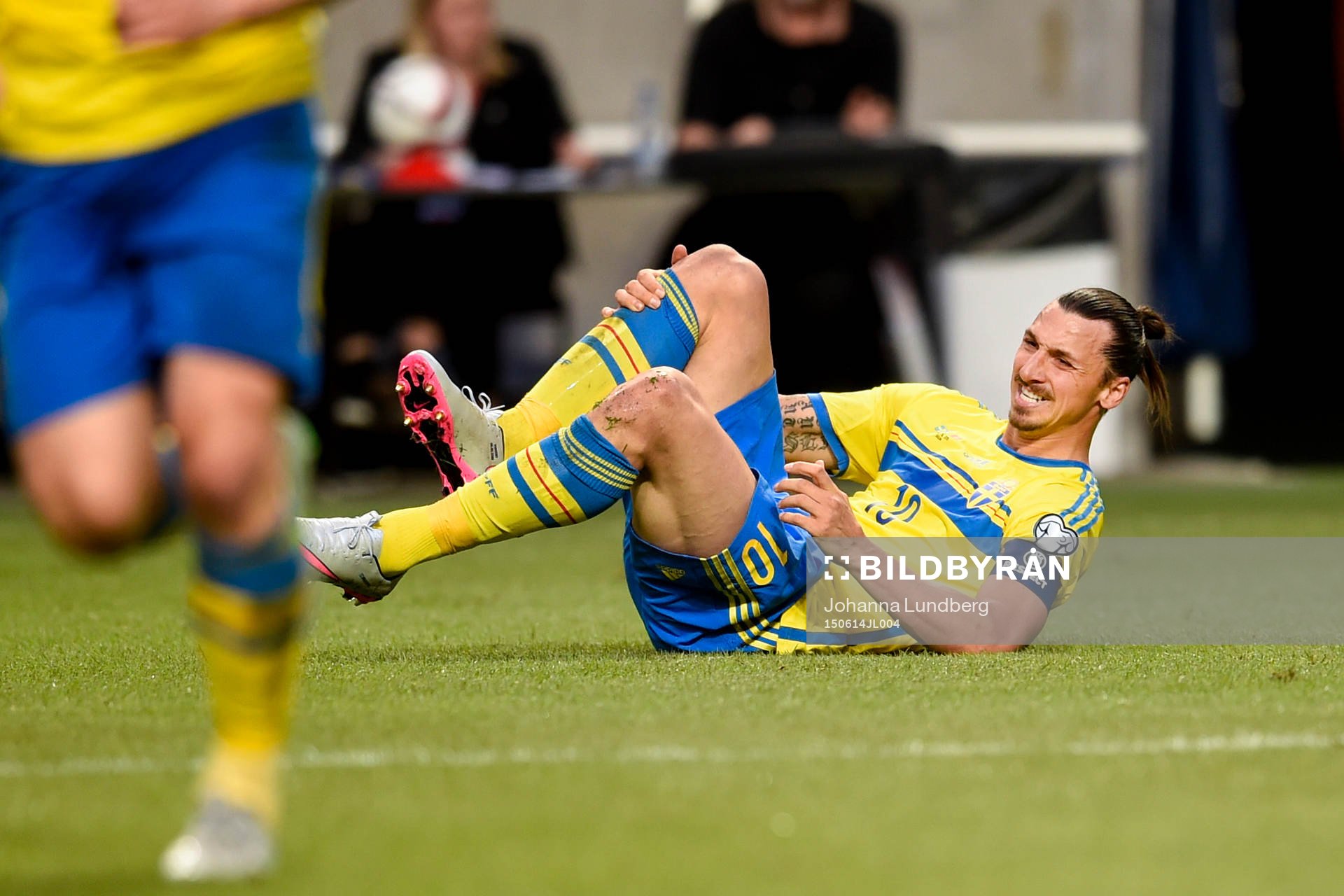 Sveriges Zlatan Ibrahimovic deppar
