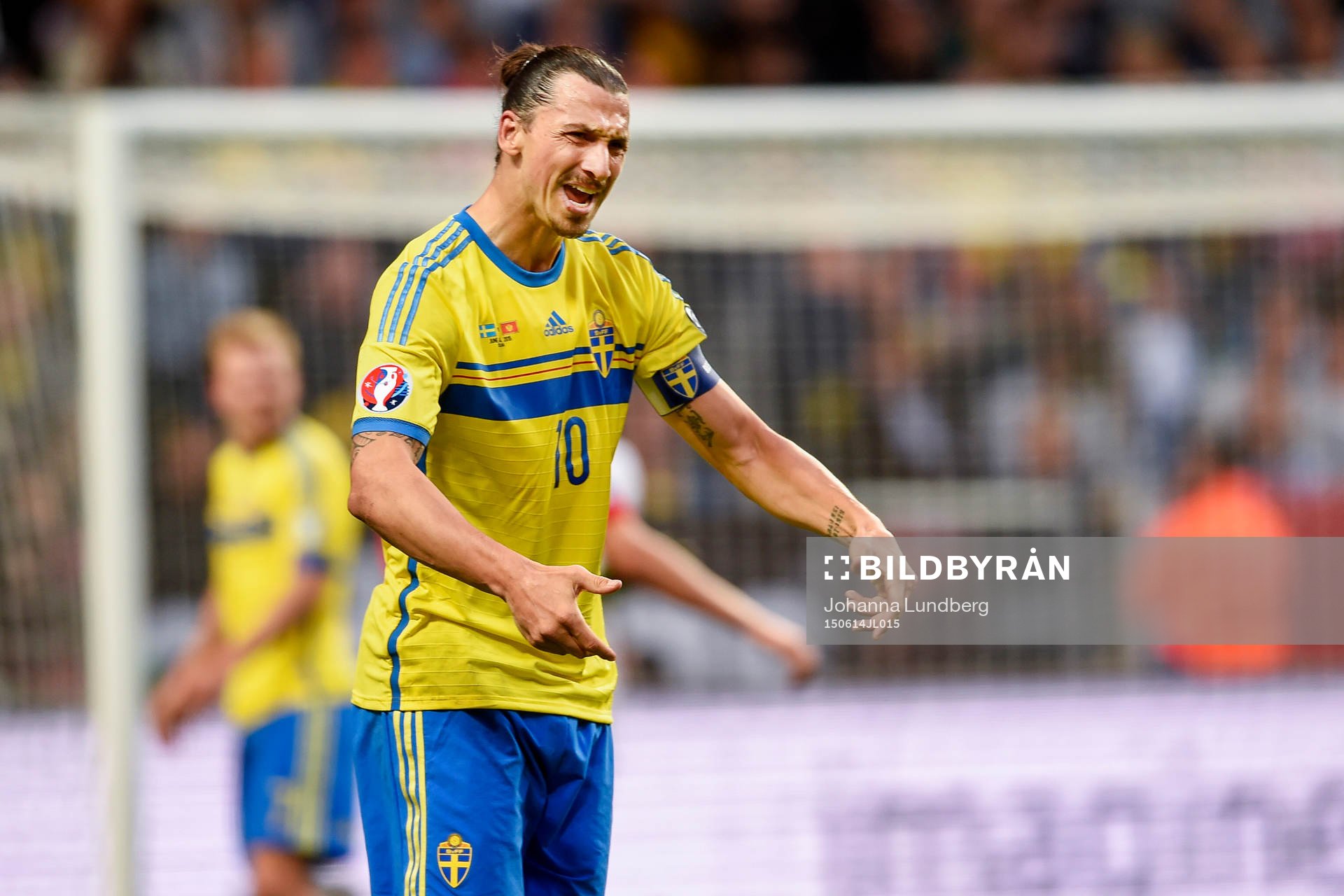 Sveriges Zlatan Ibrahimovic deppar