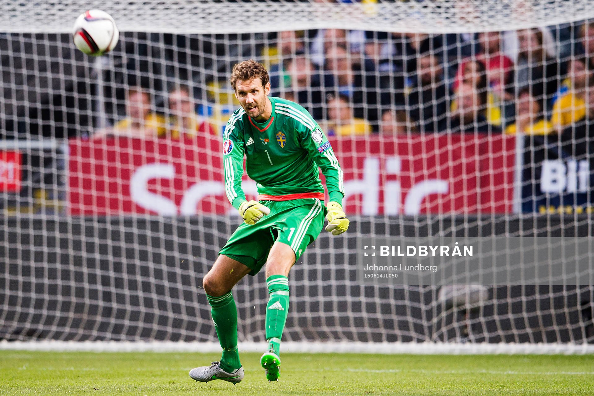 Sveriges målvakt Andreas Isaksson