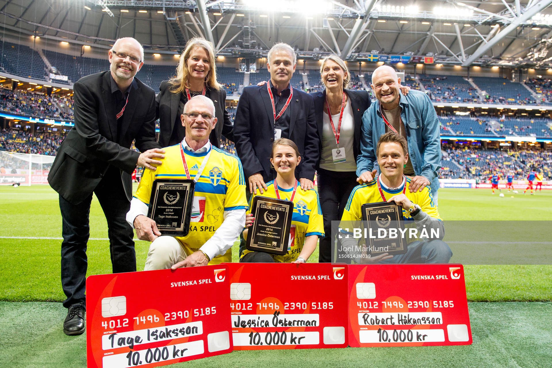 Tage Isaksson (Årets Eldsjäl), Jessica Österman (Årets