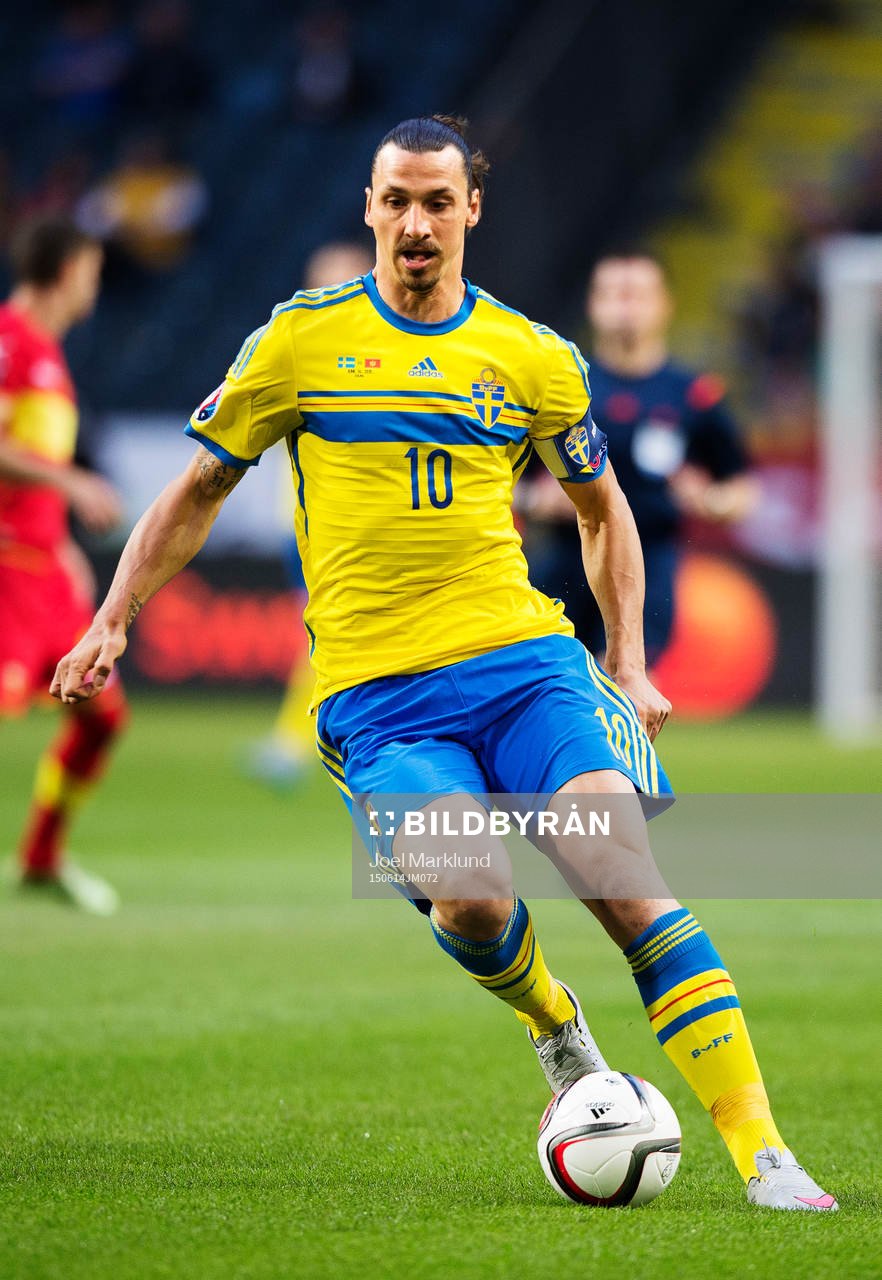 Sveriges Zlatan Ibrahimovic