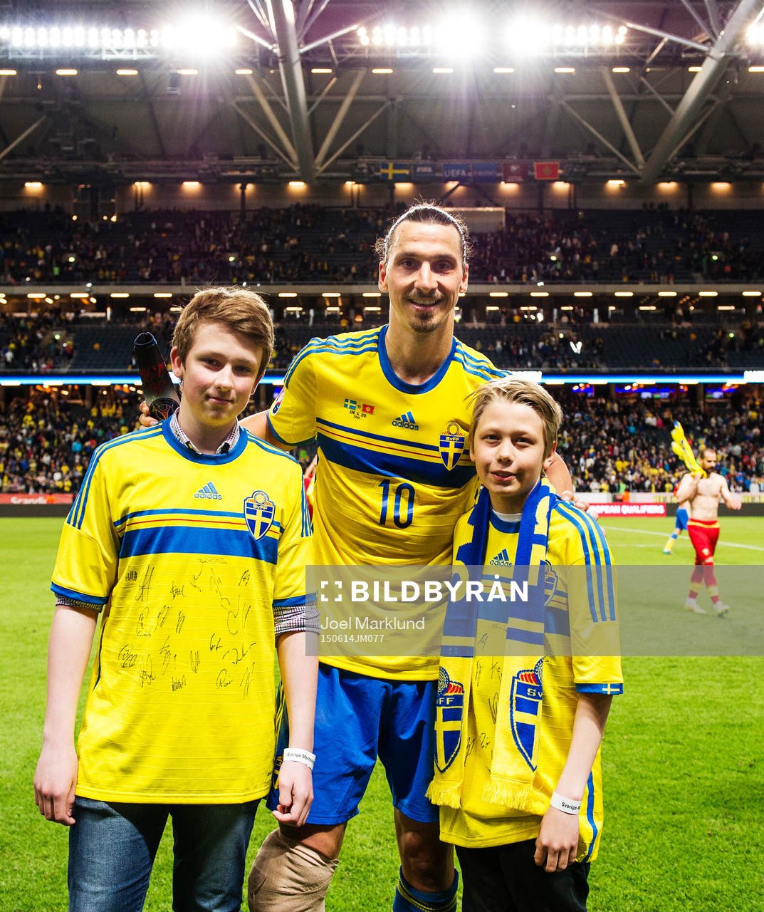 Zlatan Ibrahimovic blev utsedd till matchens lirare för