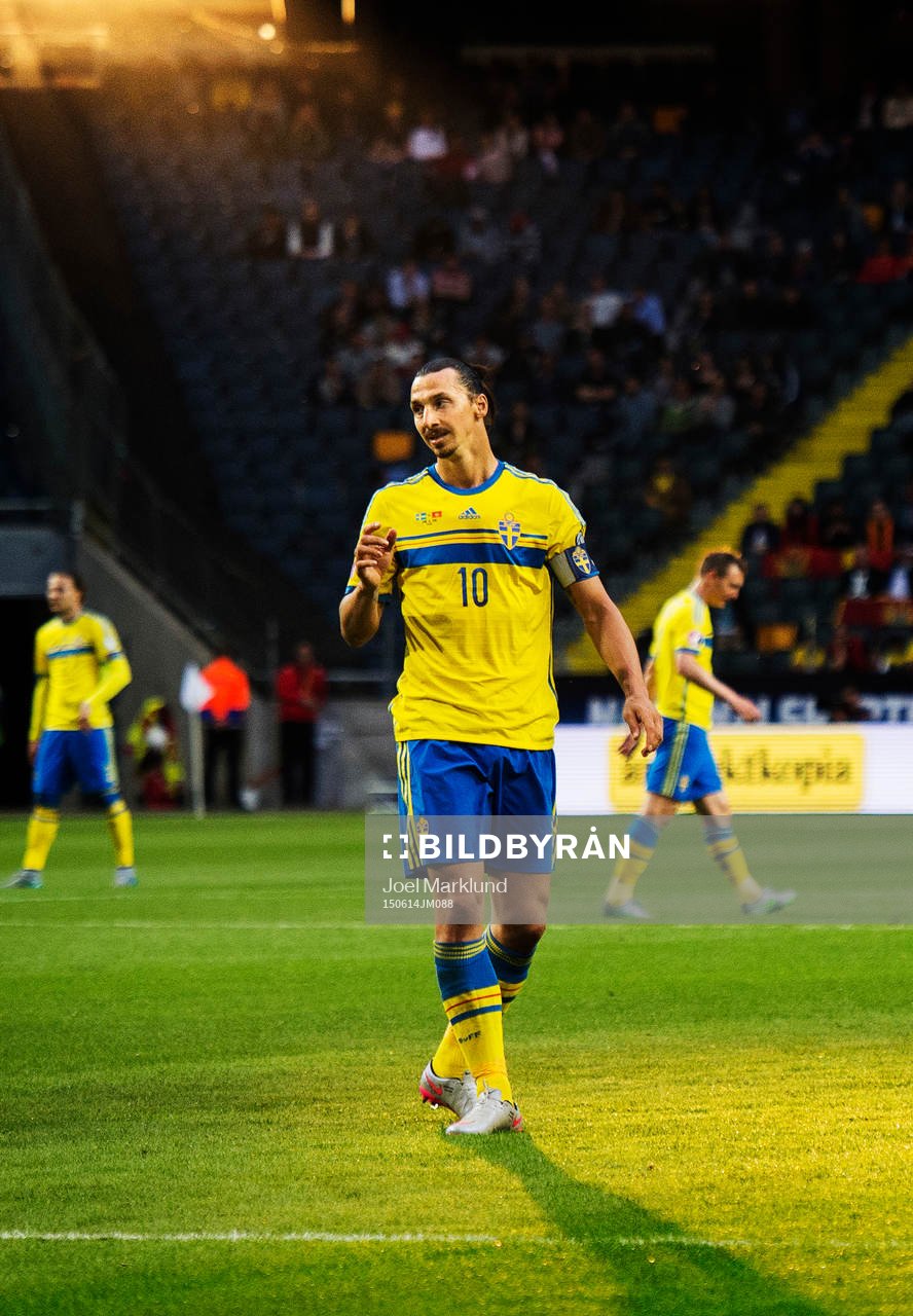 Sveriges Zlatan Ibrahimovic