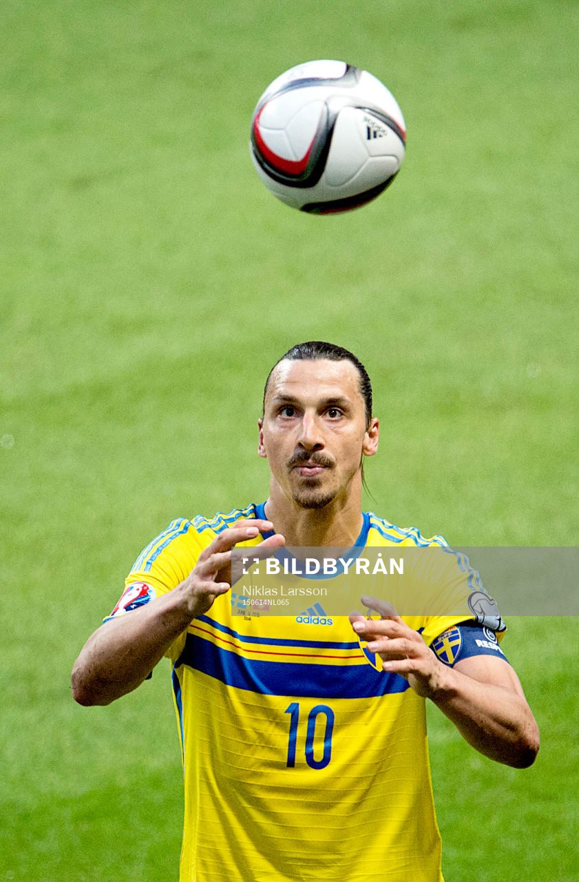 Sveriges Zlatan Ibrahimovic