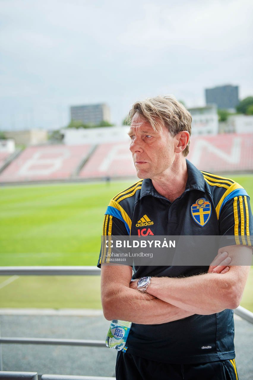 Sveriges förbundskapten Håkan Ericson