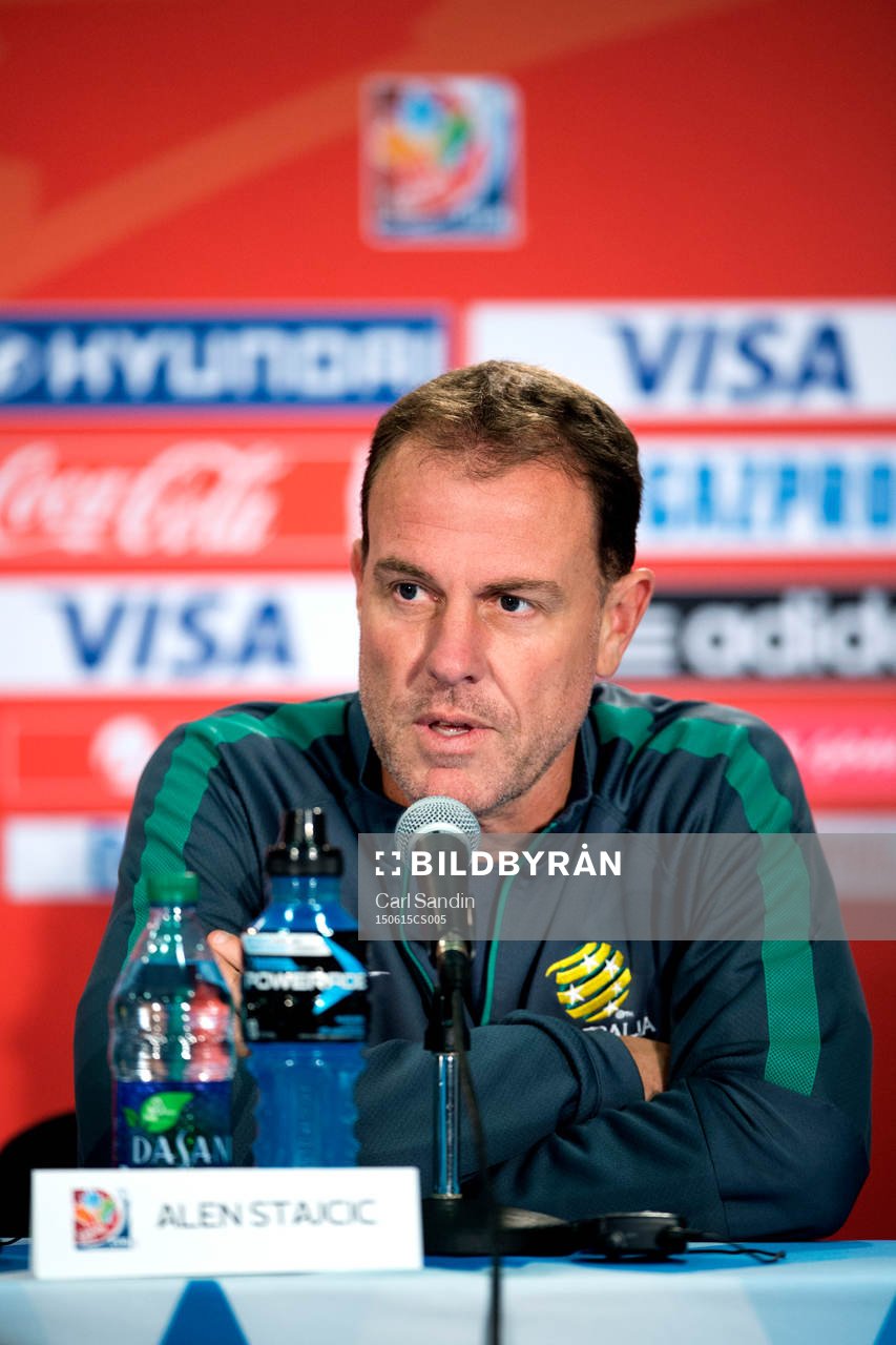Australiens förbundskapten Alen Stajcic
