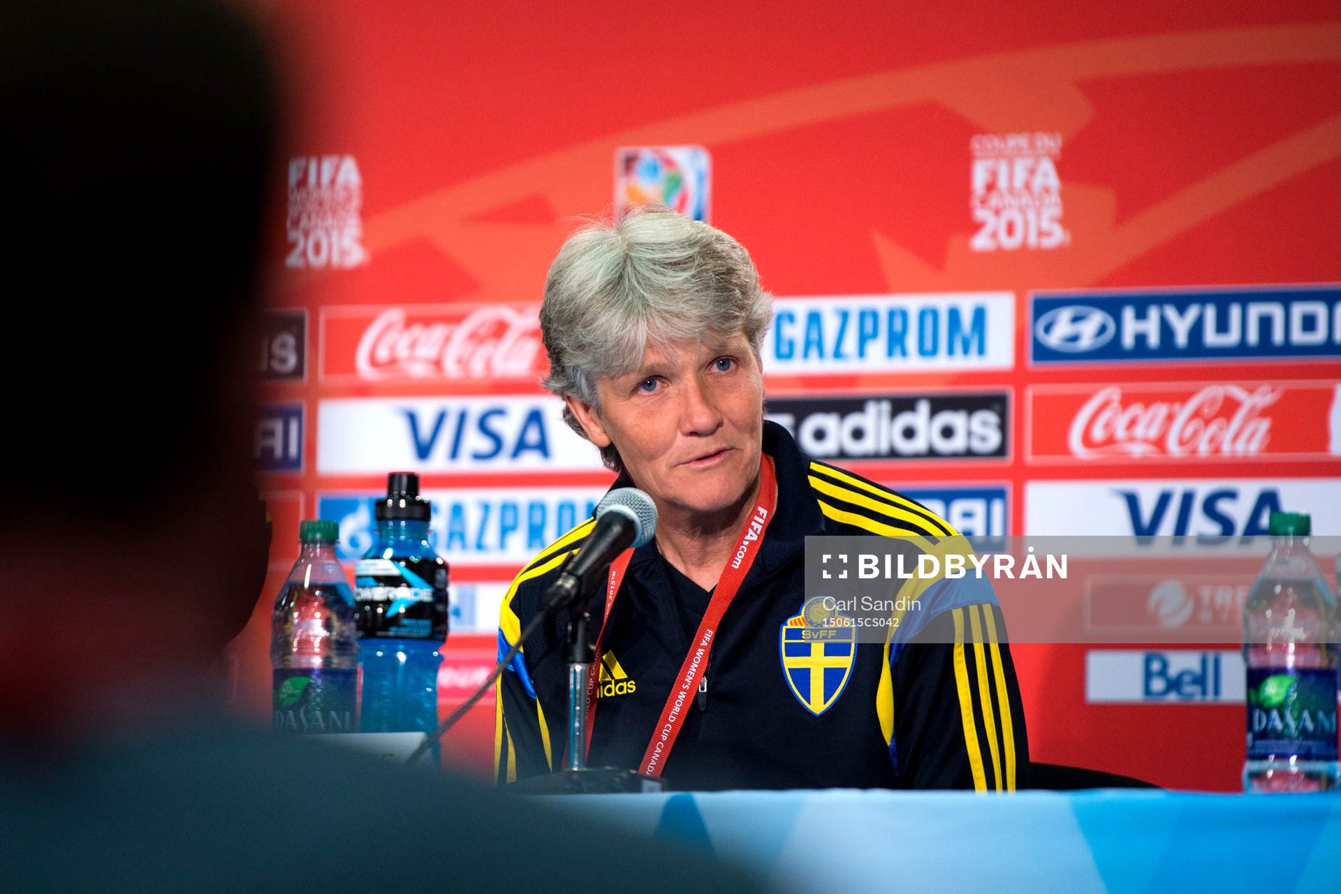 Sveriges förbundskapten Pia Sundhage