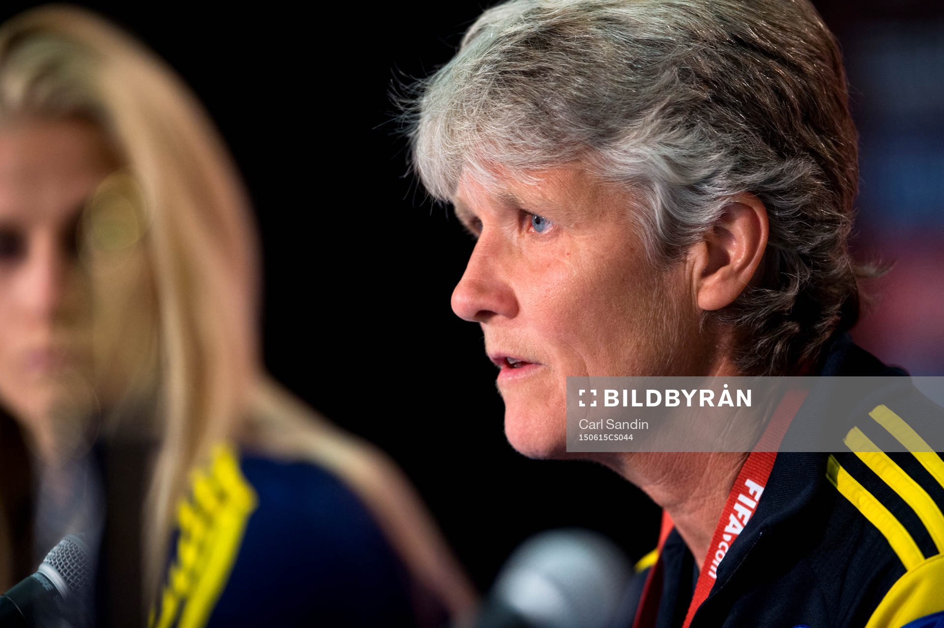 Sveriges förbundskapten Pia Sundhage