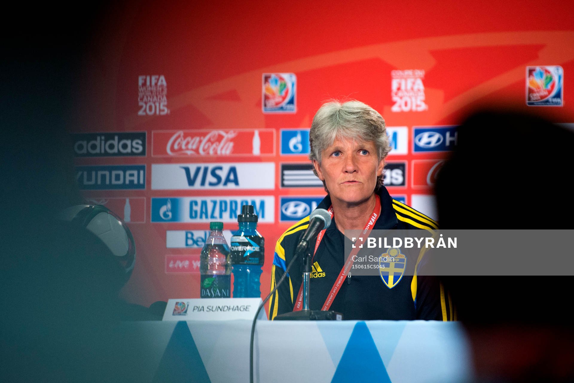 Sveriges förbundskapten Pia Sundhage