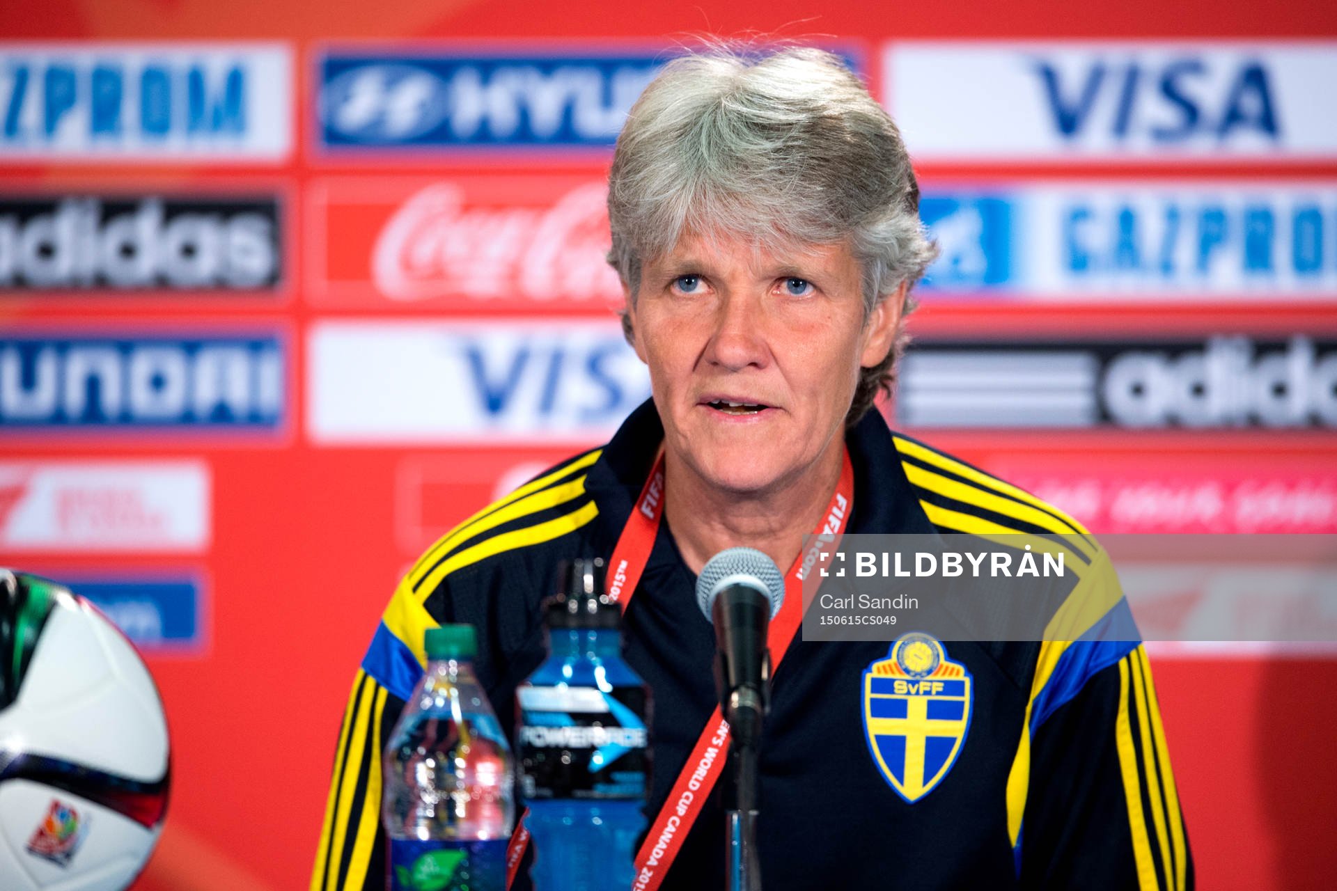 Sveriges förbundskapten Pia Sundhage