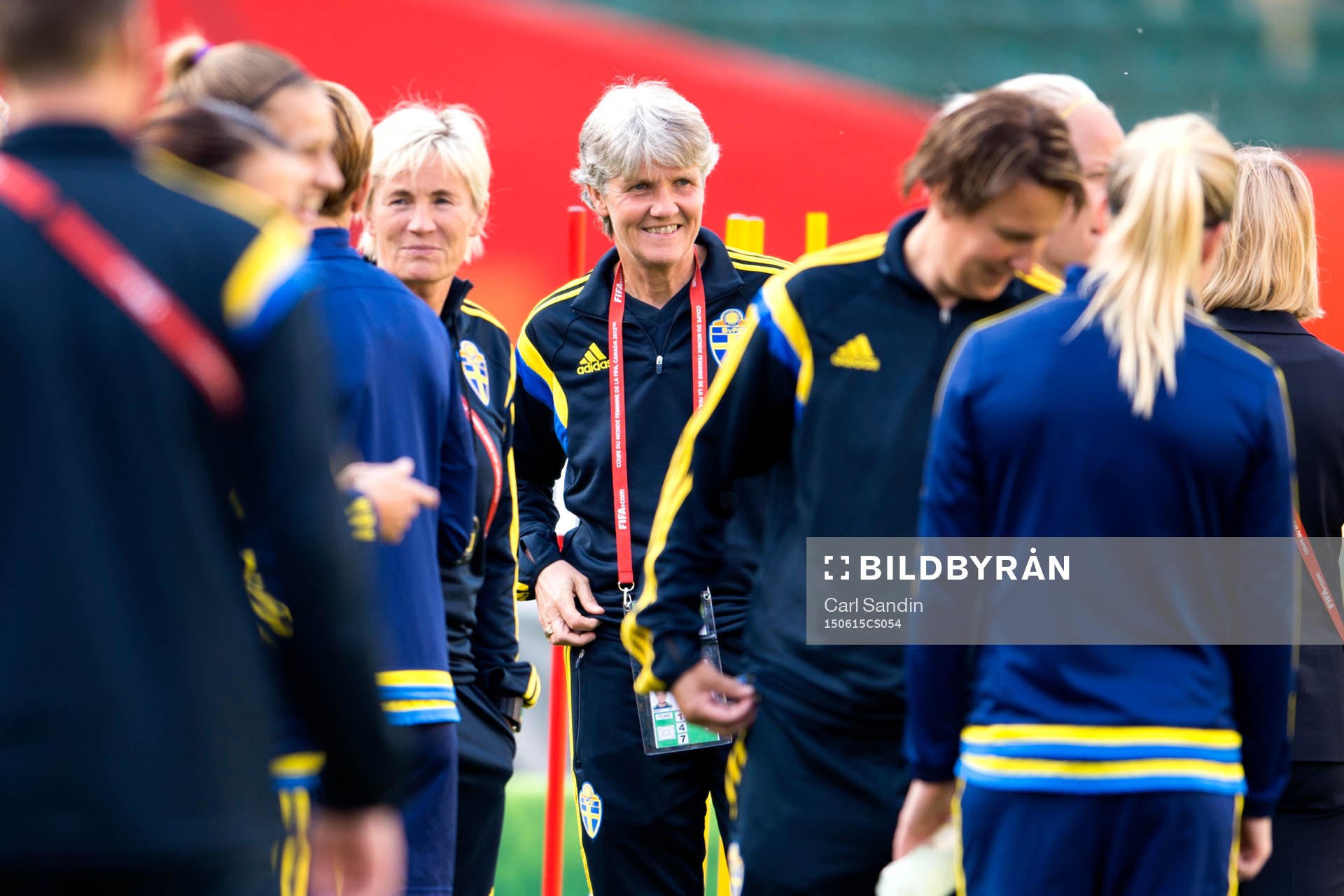 Sveriges förbundskapten Pia Sundhage