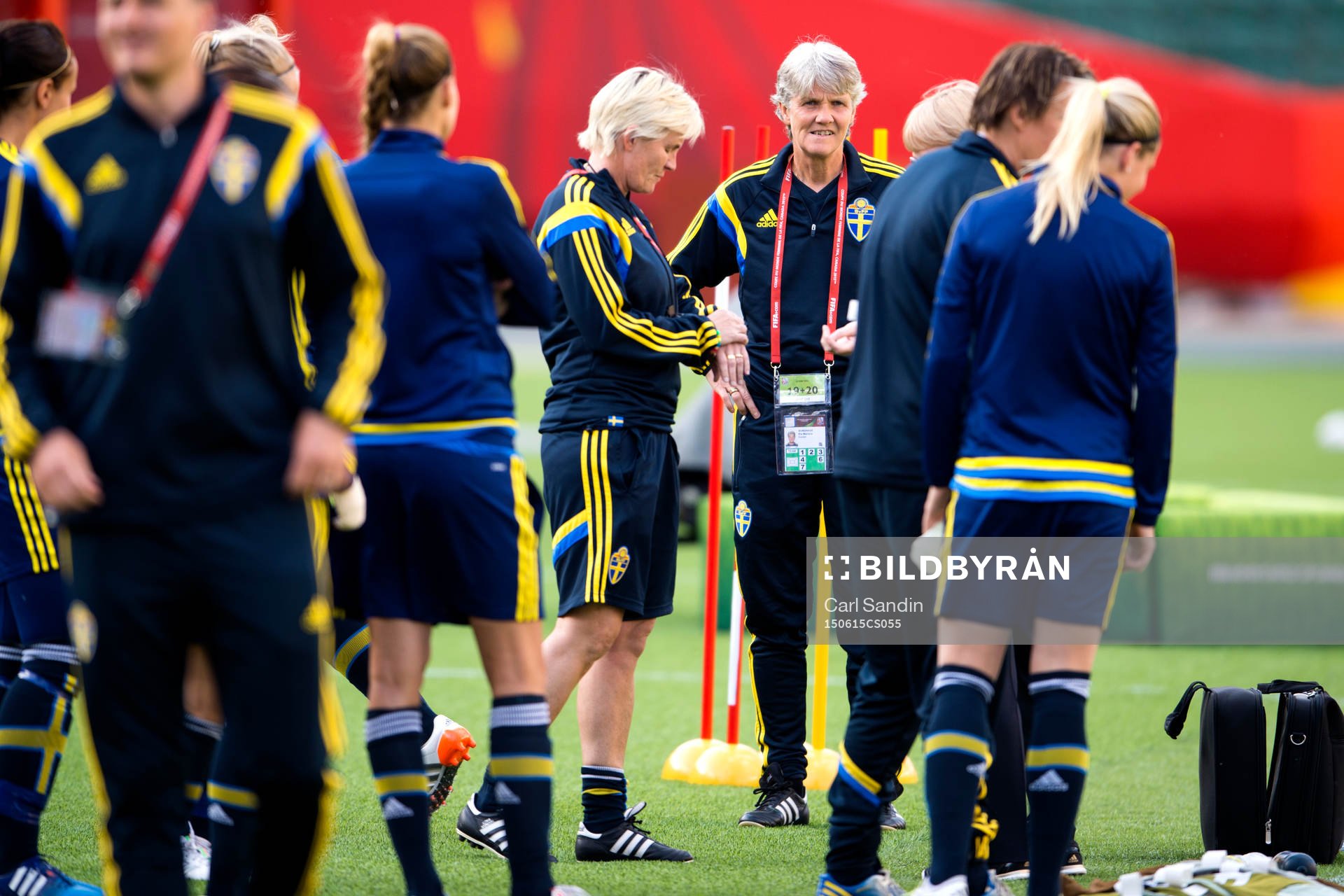Sveriges förbundskapten Pia Sundhage