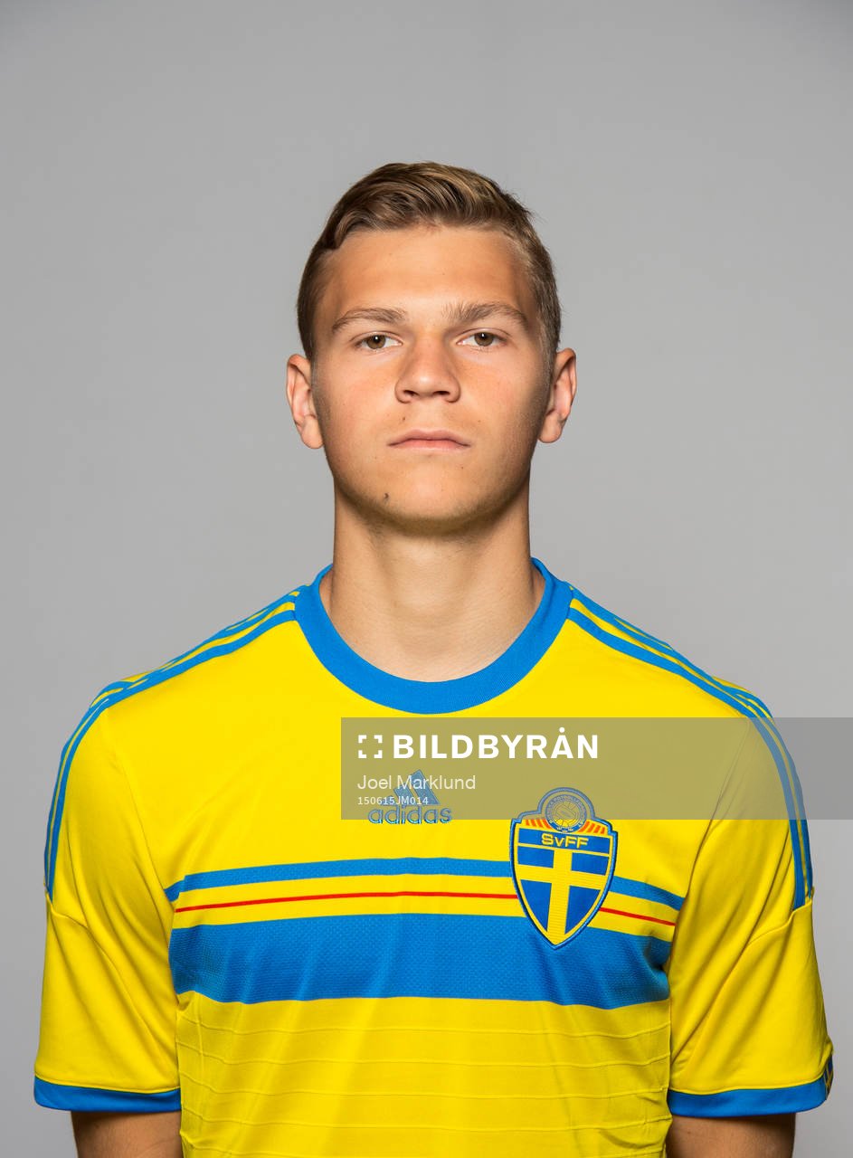 Jesper Karlström, fotbollsspelare i U21-landslaget