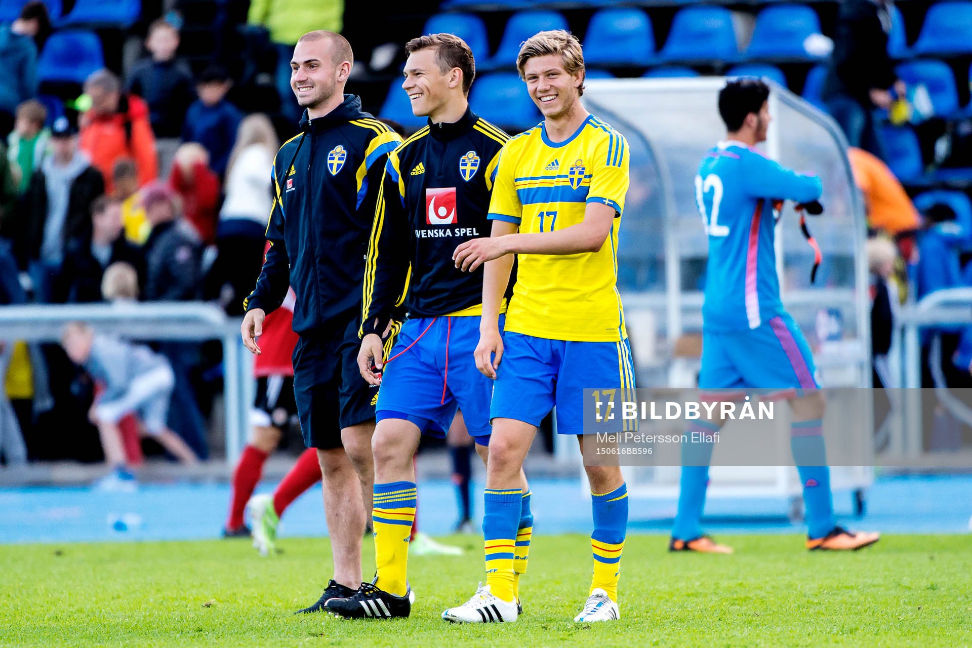 Sveriges Jesper Karlström och Anton Jönsson Salétros
