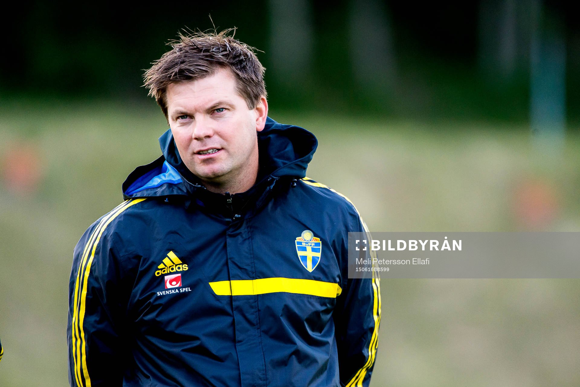 Sveriges förbundskapten Jens Gustafsson