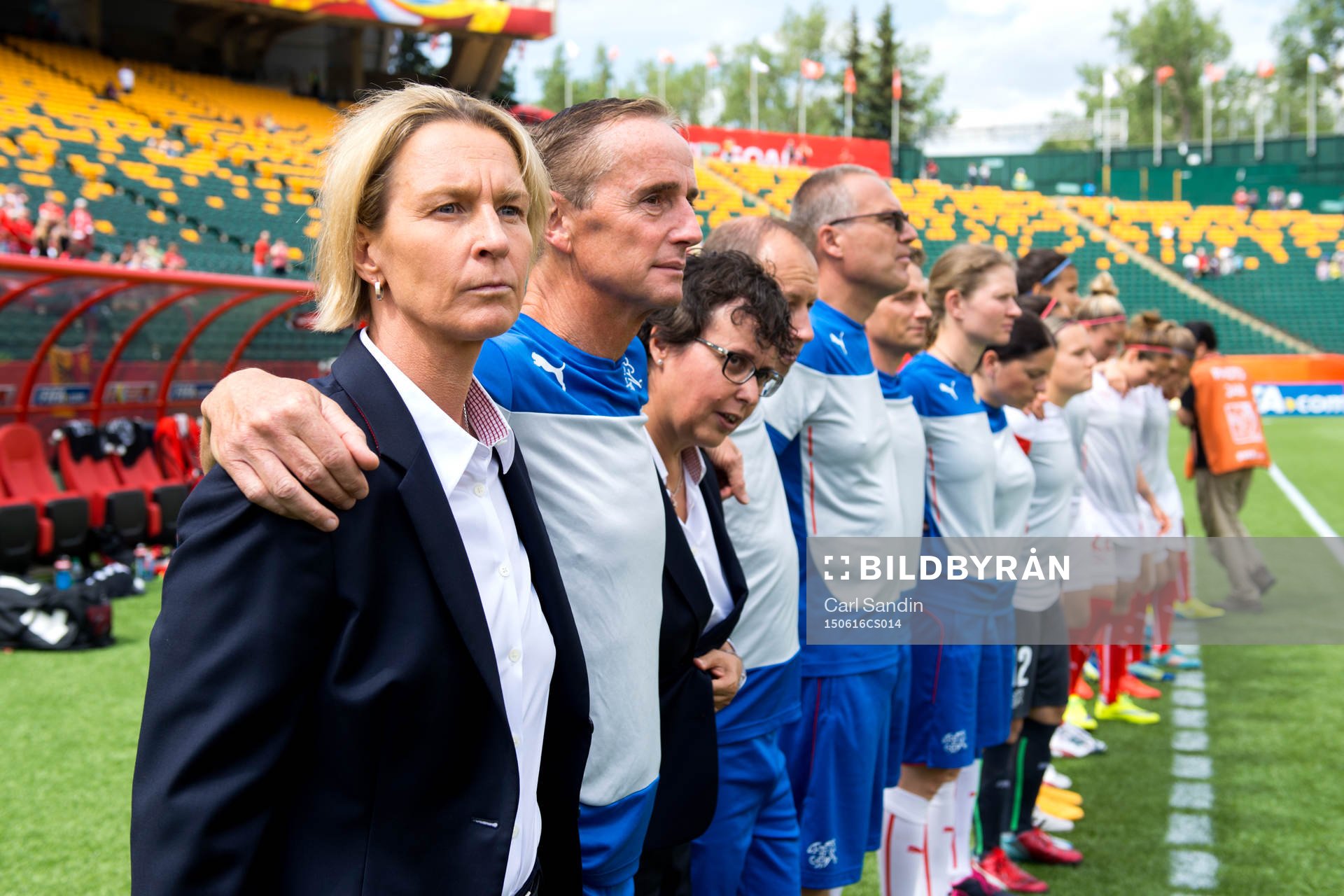 Schweiz förbundskapten Martina Voss-Tecklenburg