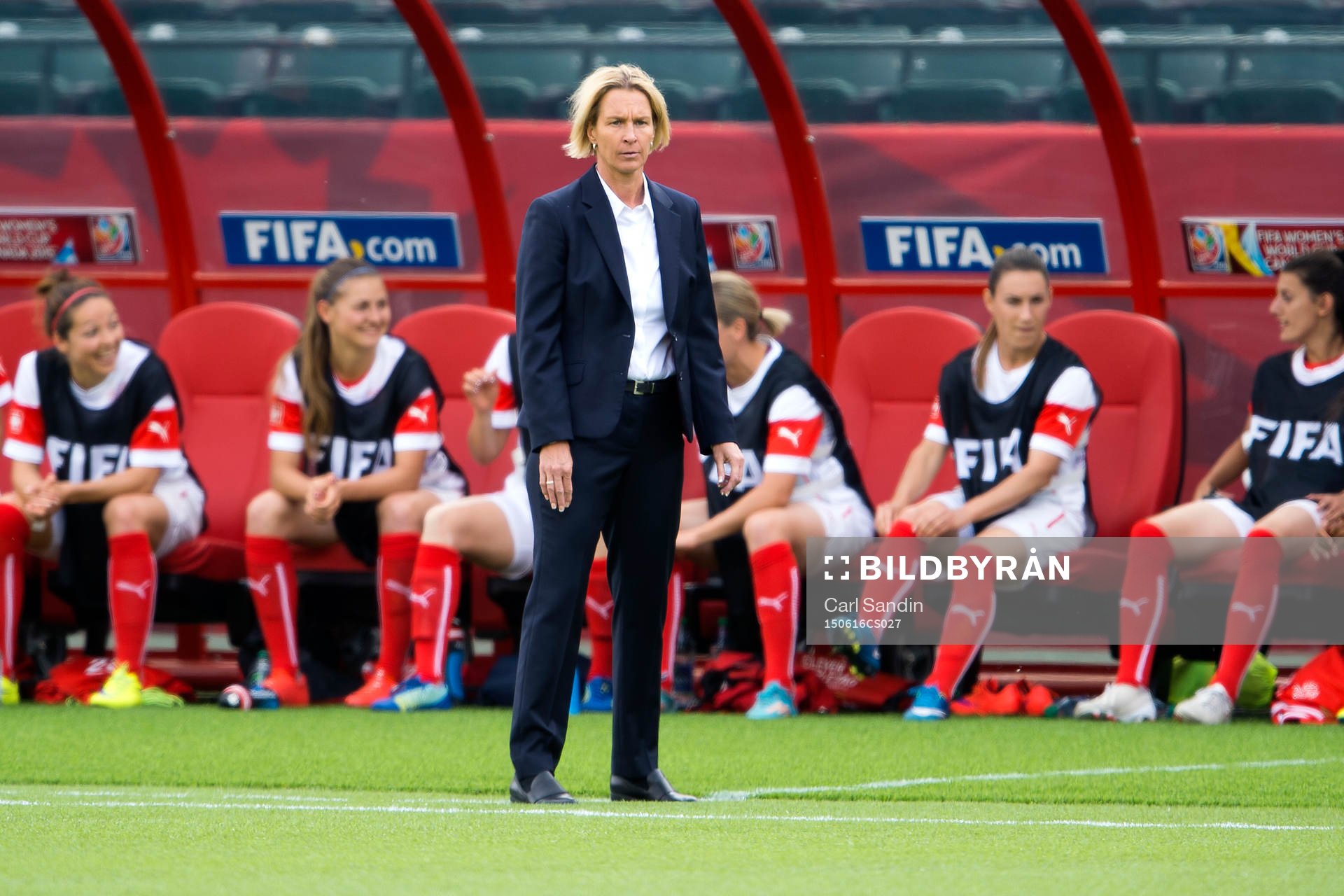Schweiz förbundskapten Martina Voss-Tecklenburg