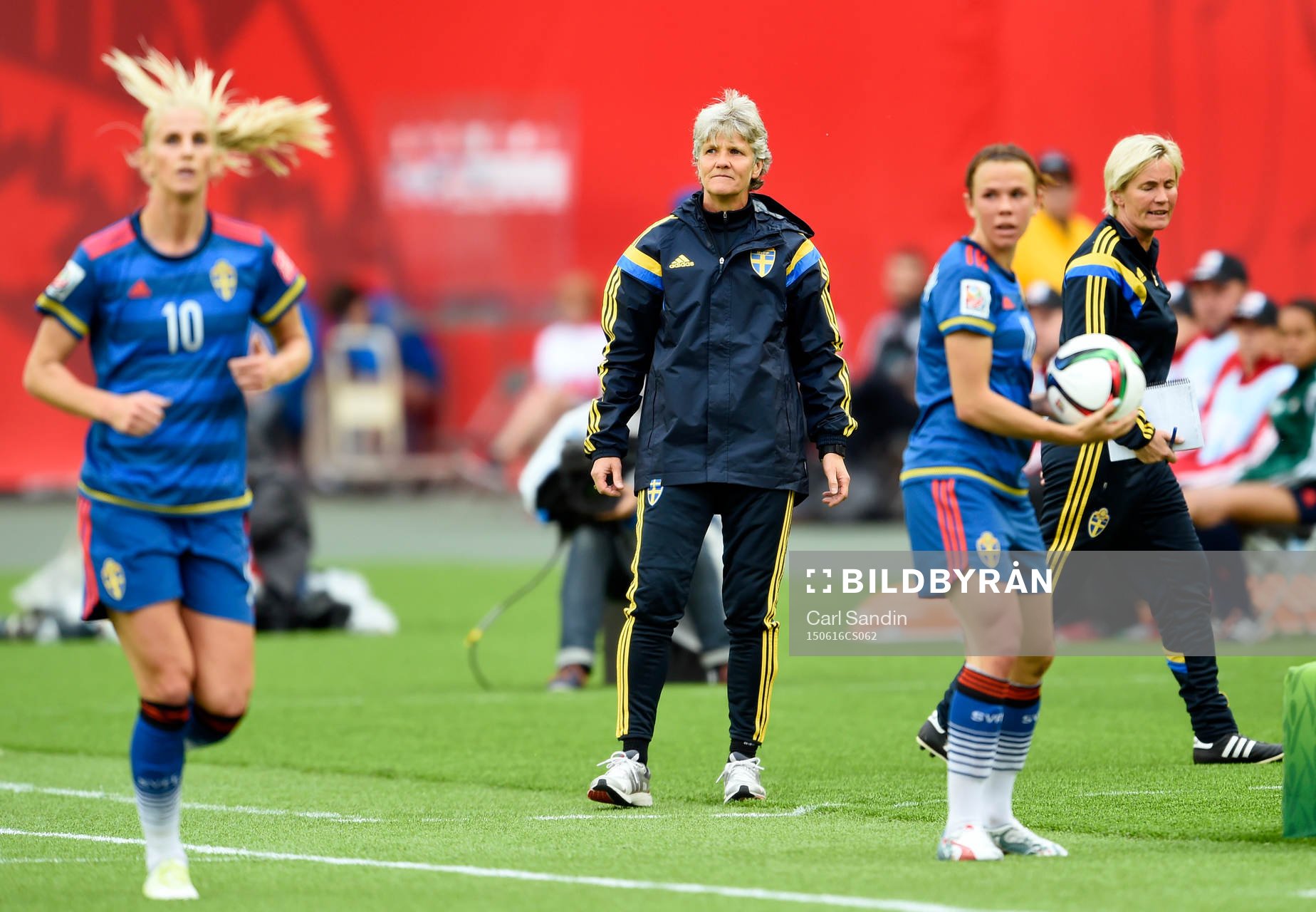 Sveriges förbundskapten Pia Sundhage
