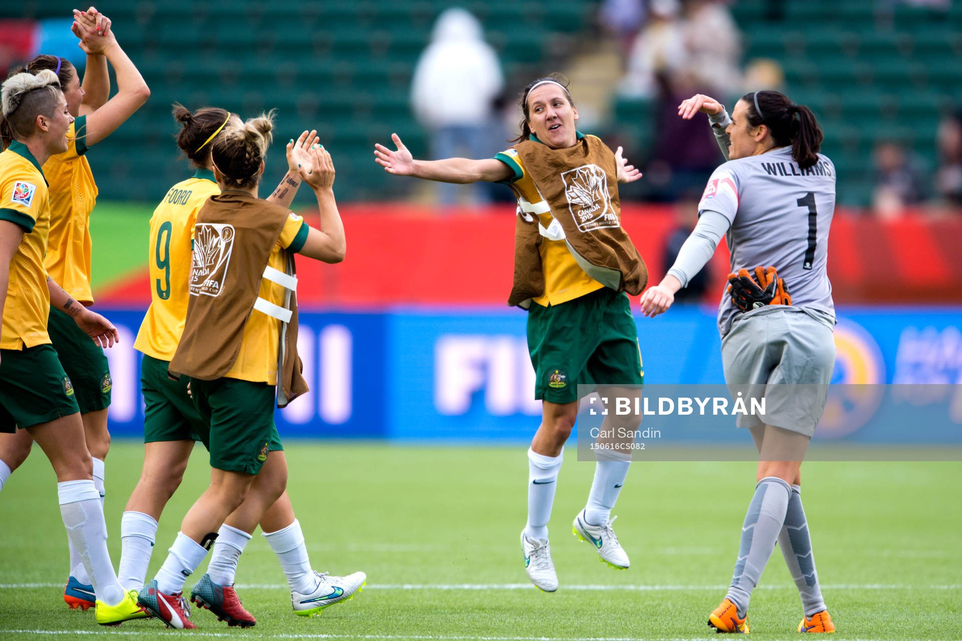 Australiens Lisa De Vanna jublar