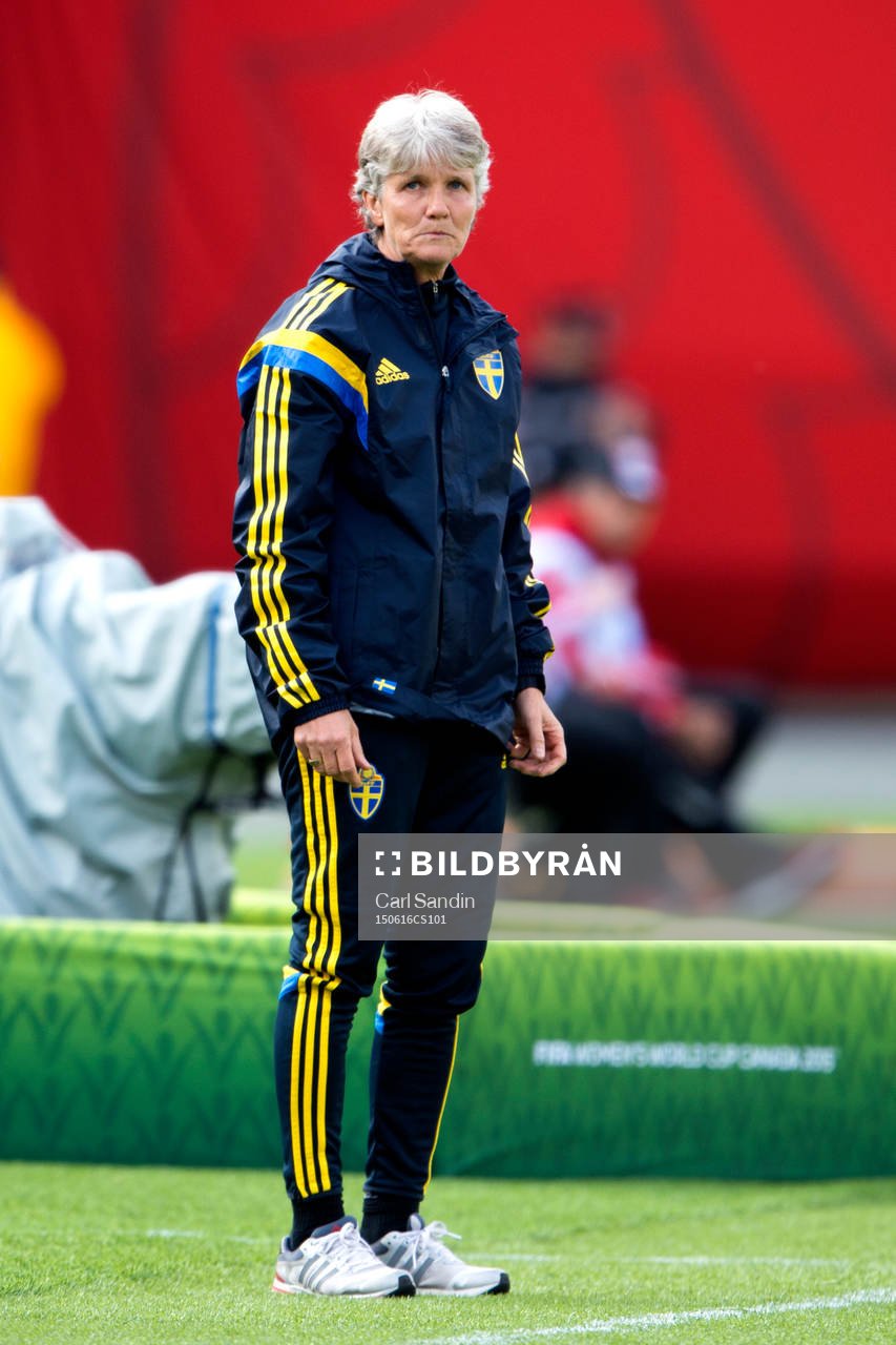 Sveriges förbundskapten Pia Sundhage