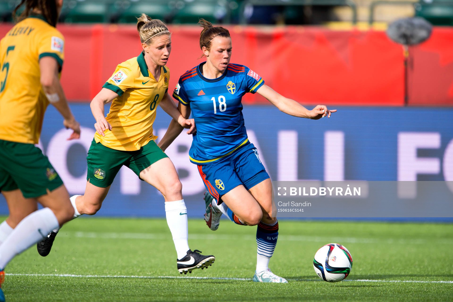 Australiens Elise Kellond-Knight och Sveriges Jessica