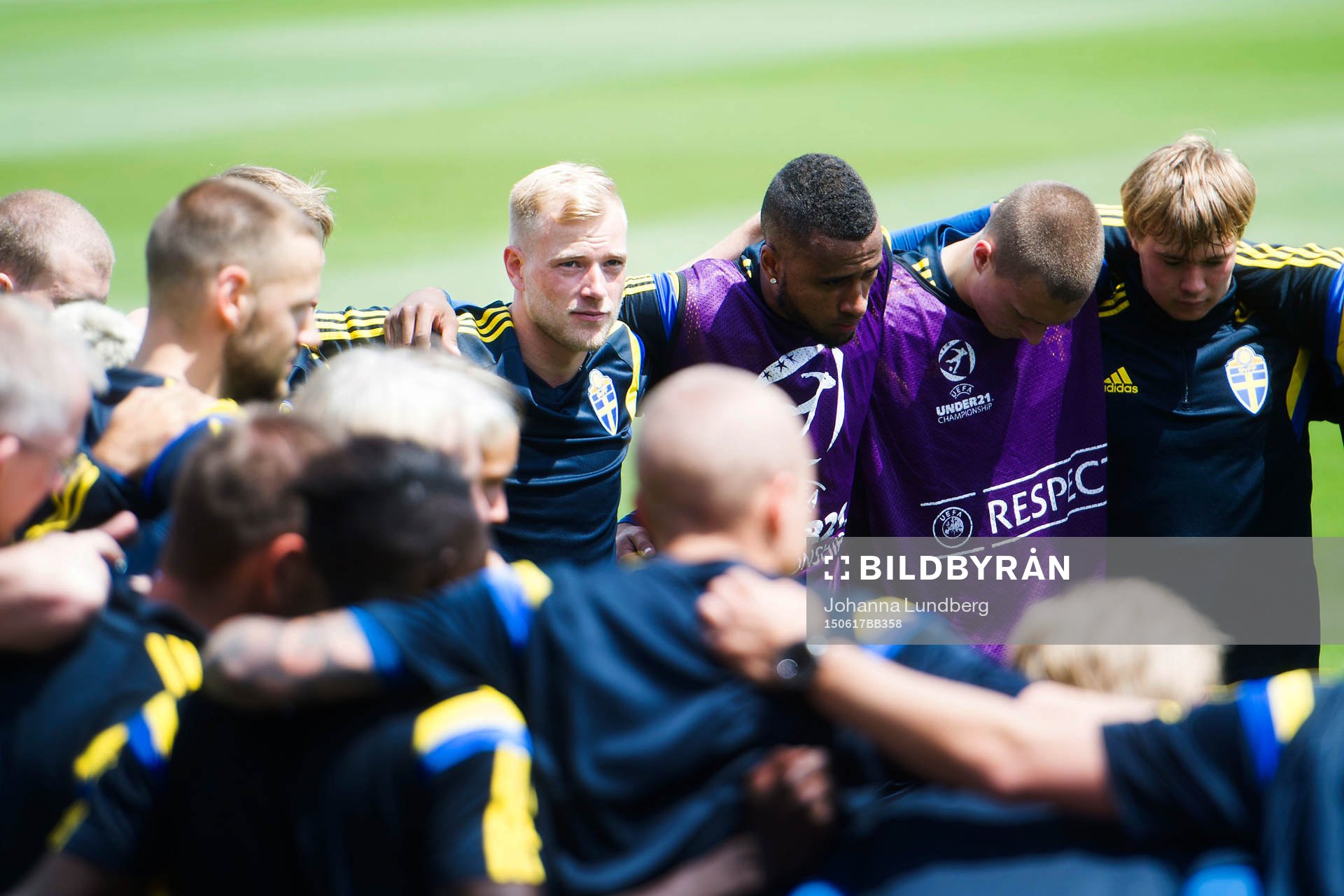 Sveriges John Guidetti, Isaac Kiese Thelin och Simon Tibblin