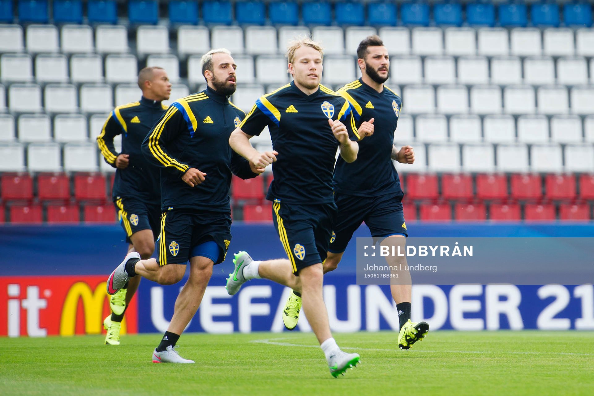 Sveriges Abdul Khalili, Oscar Lewicki och Mikael Ishak
