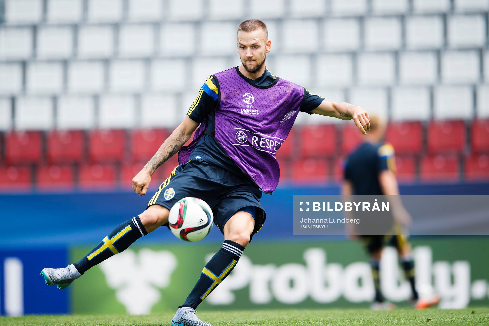 Sveriges Alexander Milosevic