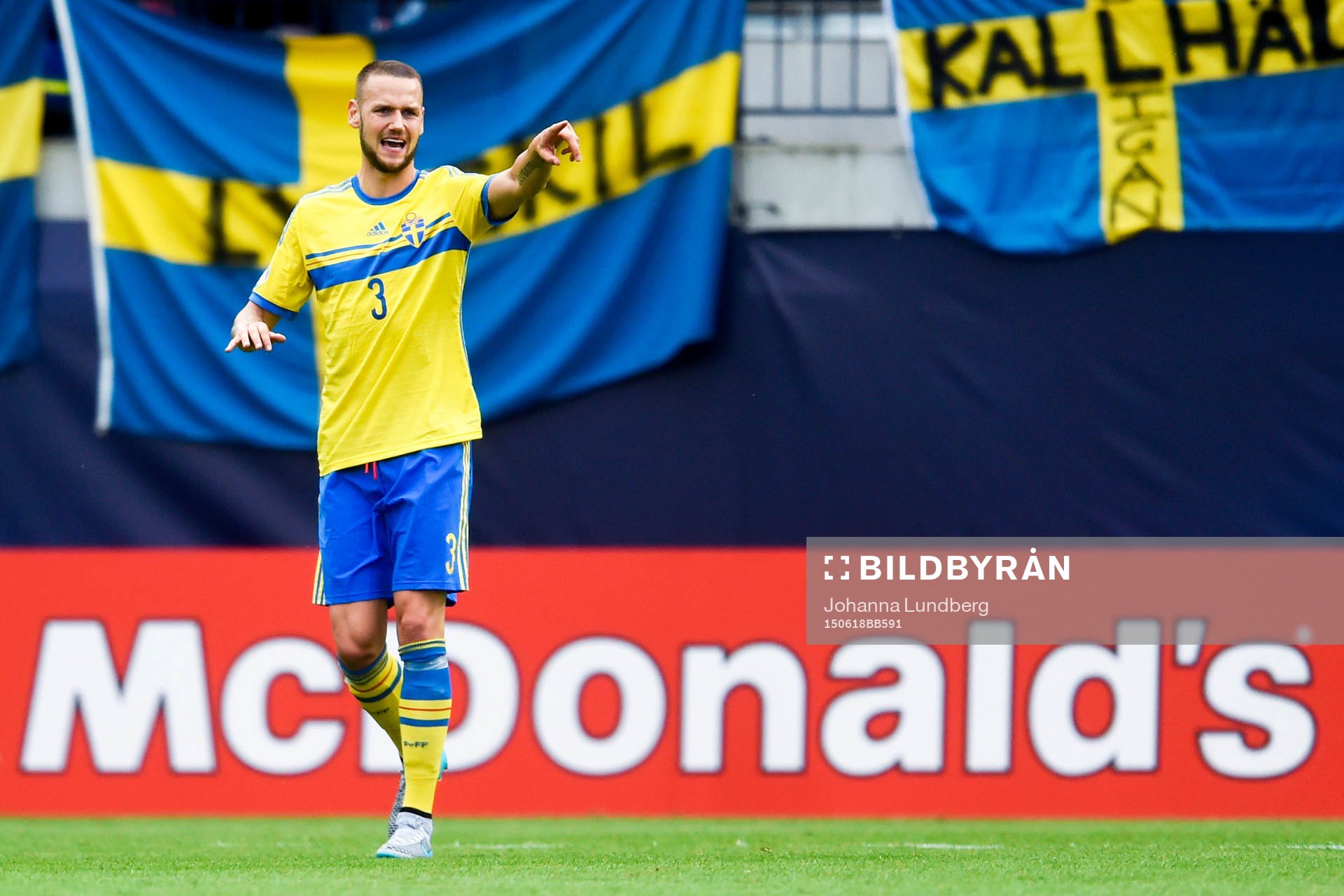 Sveriges Alexander Milosevic