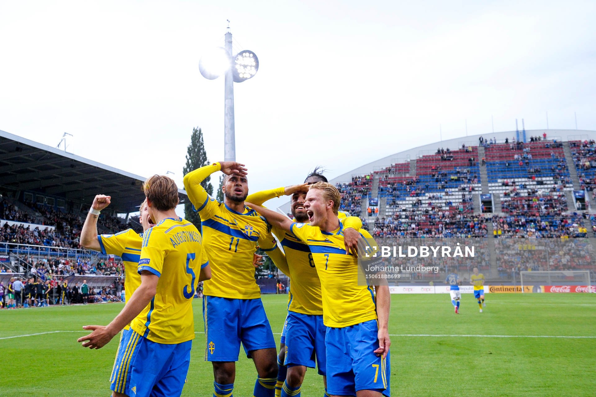 Sveriges Oscar Lewicki, Ludwig Augustinsson, Abdullah