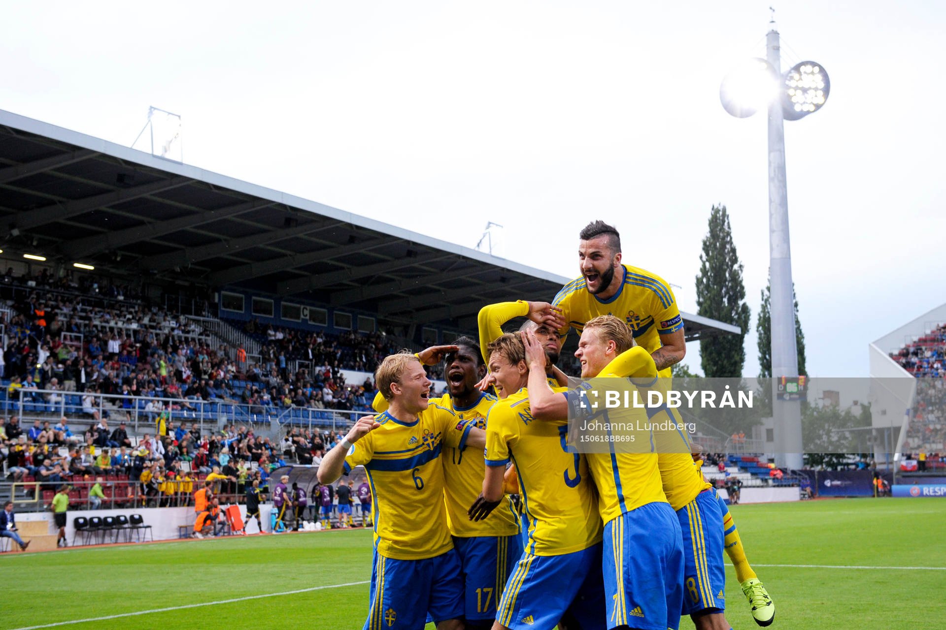 Sverige jublar