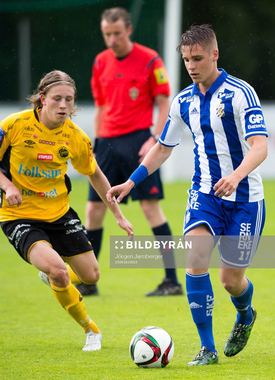 IFK Göteborgs Richard Cindric och Elfsborgs Anton