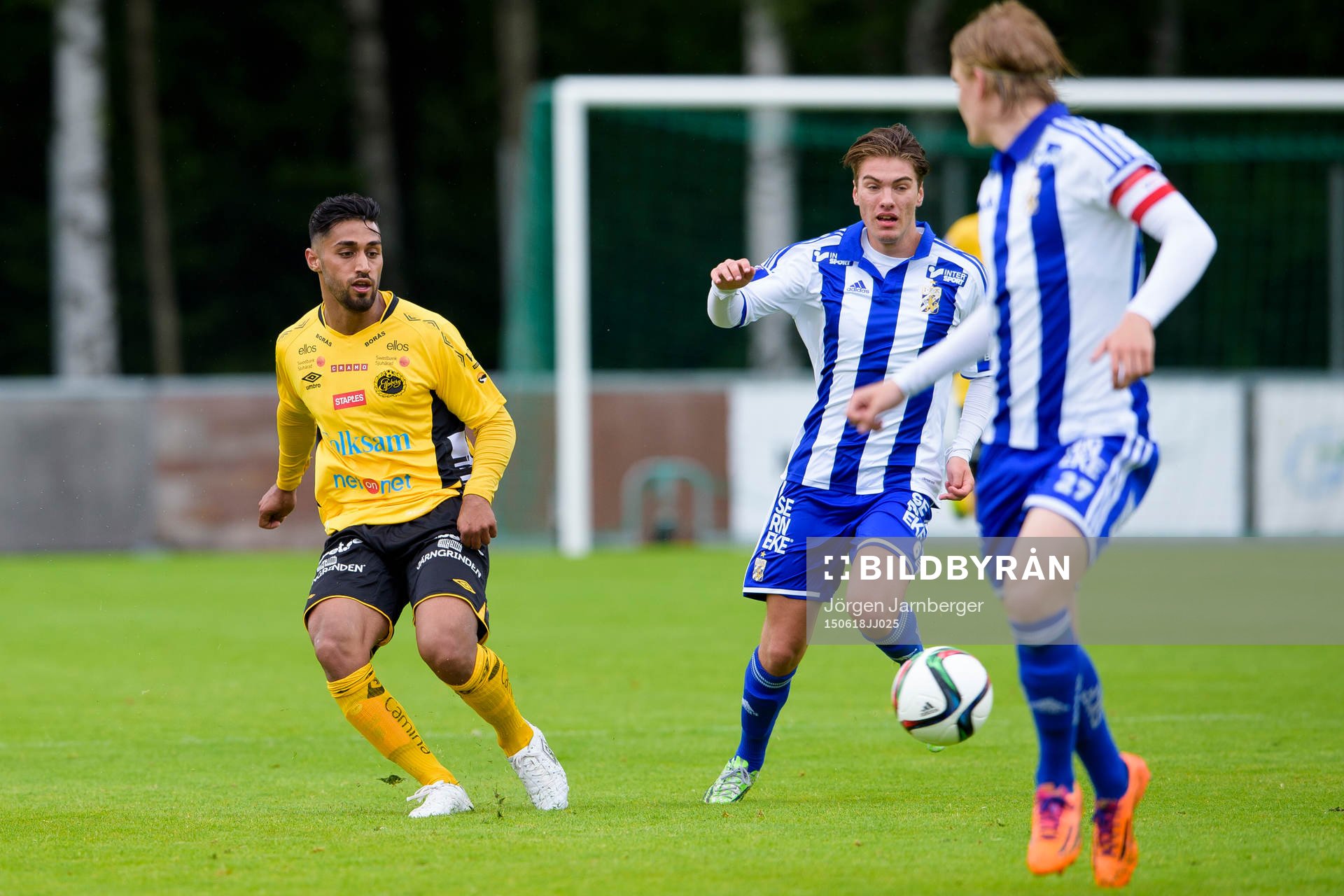 Elfsborgs Arjan Mostafa och IFK Göteborgs Adnan Saltagic