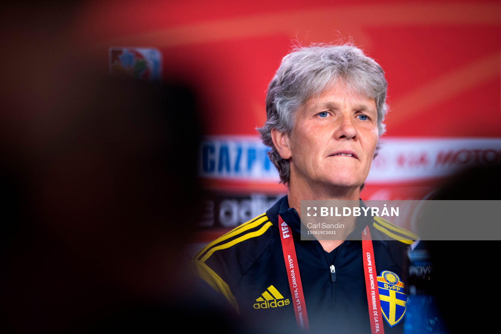 Sveriges förbundskapten Pia Sundhage