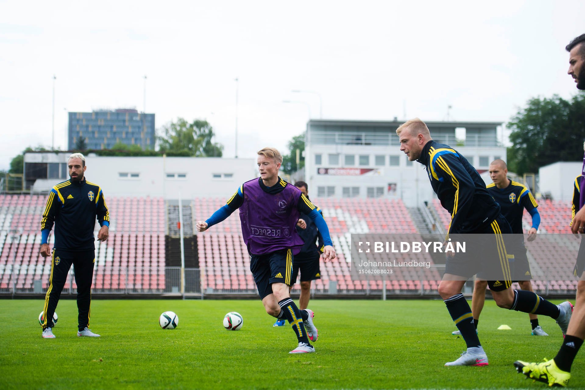 Sveriges Abdullah Khalili, Sam Larsson och John Guidetti