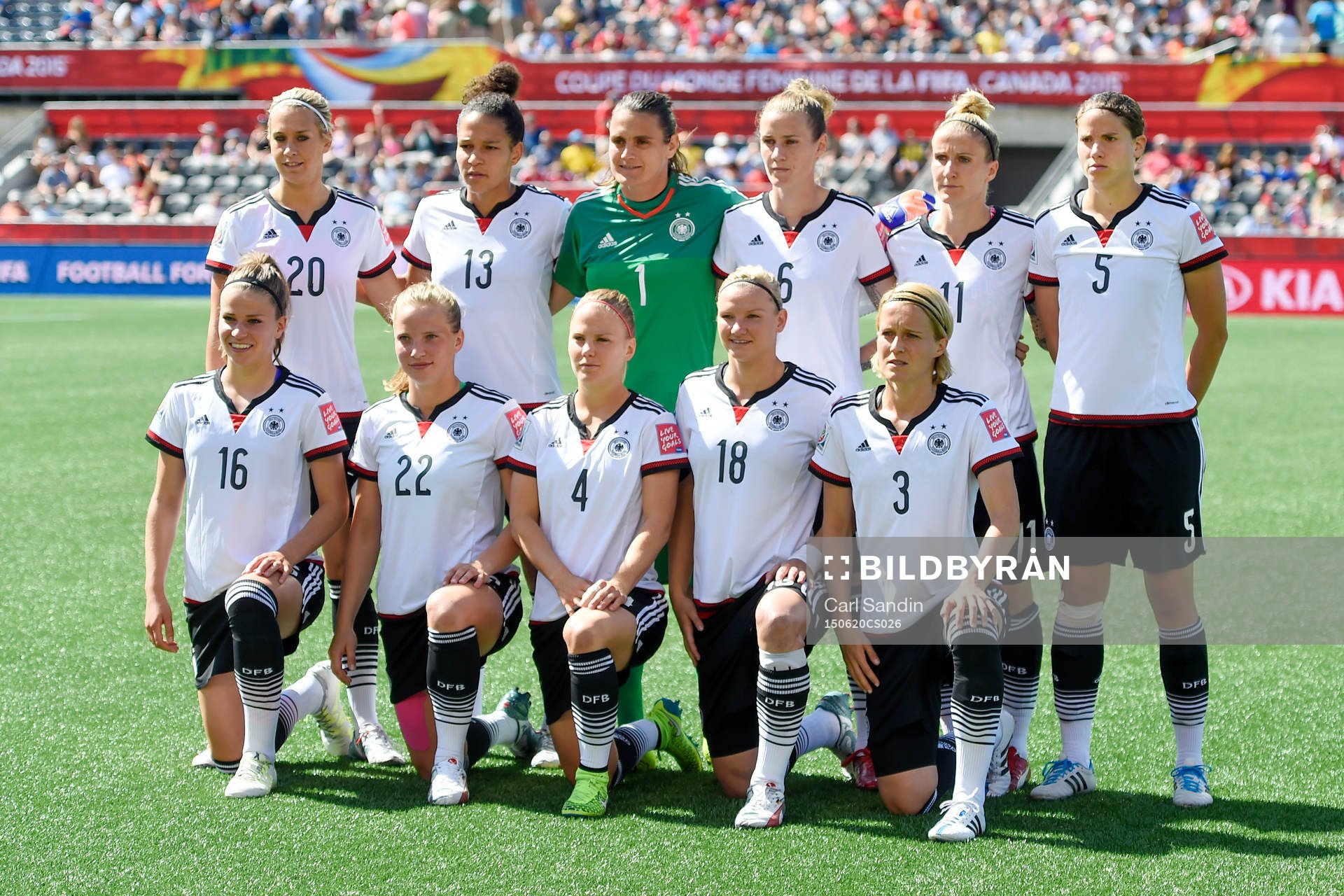 Tysklands startelva före åttondelsfinalen i VM mellan