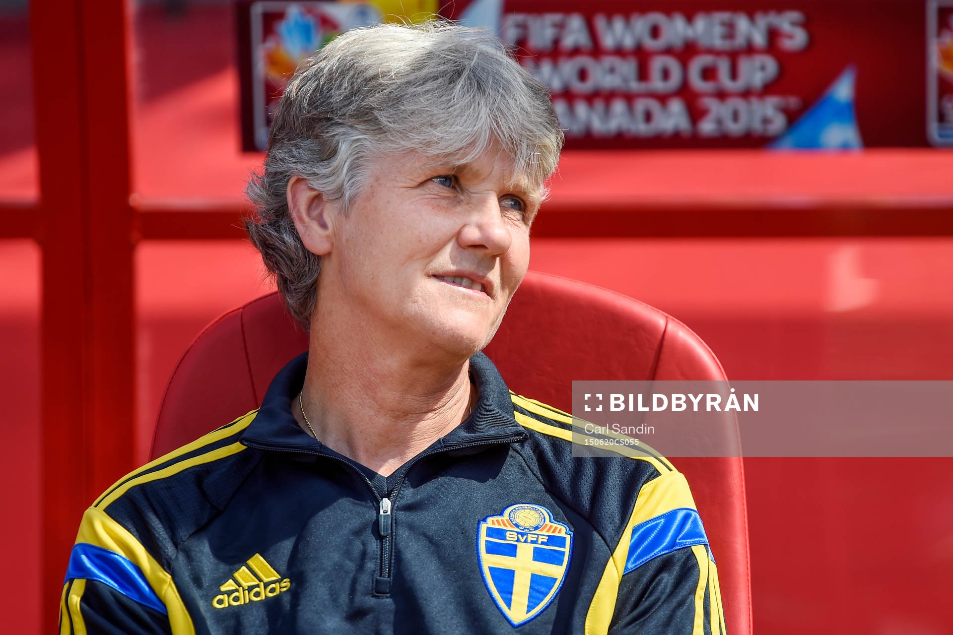Sveriges förbundskapten Pia Sundhage