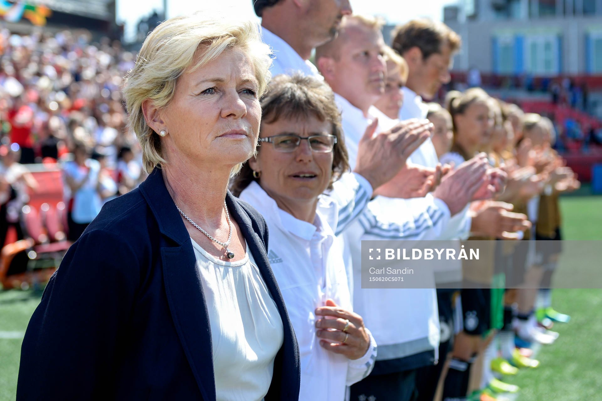 Tysklands förbundskapten Silvia Neid före