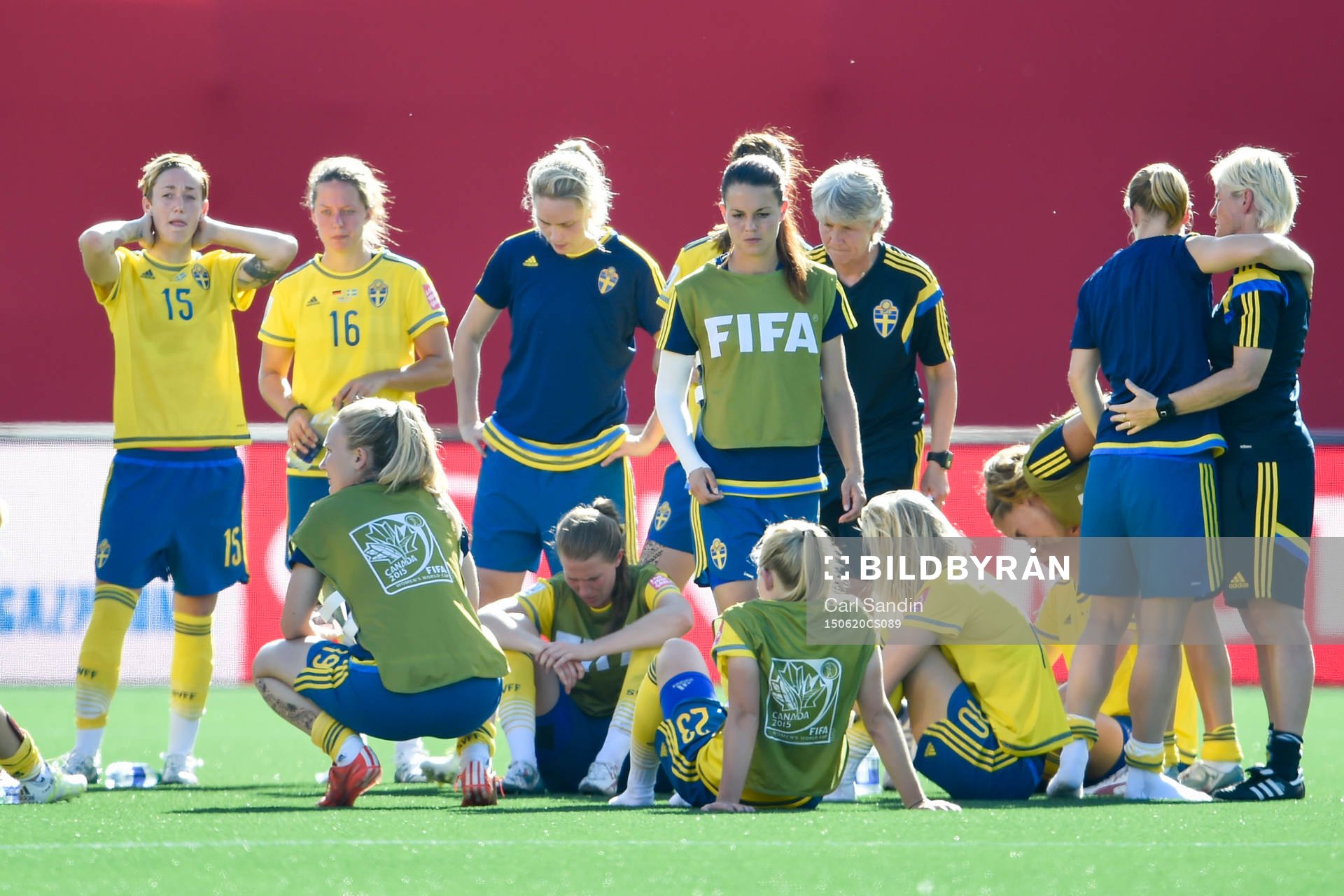 Sveriges spelare deppar