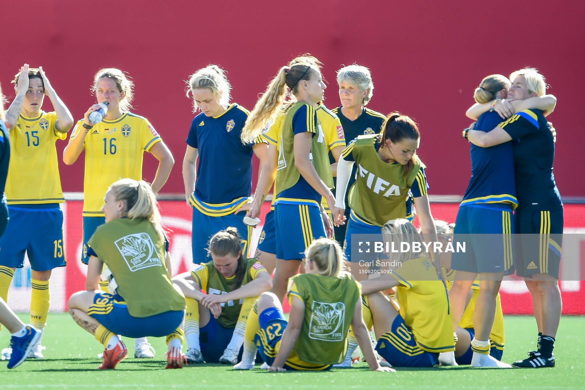 Sveriges spelare deppar