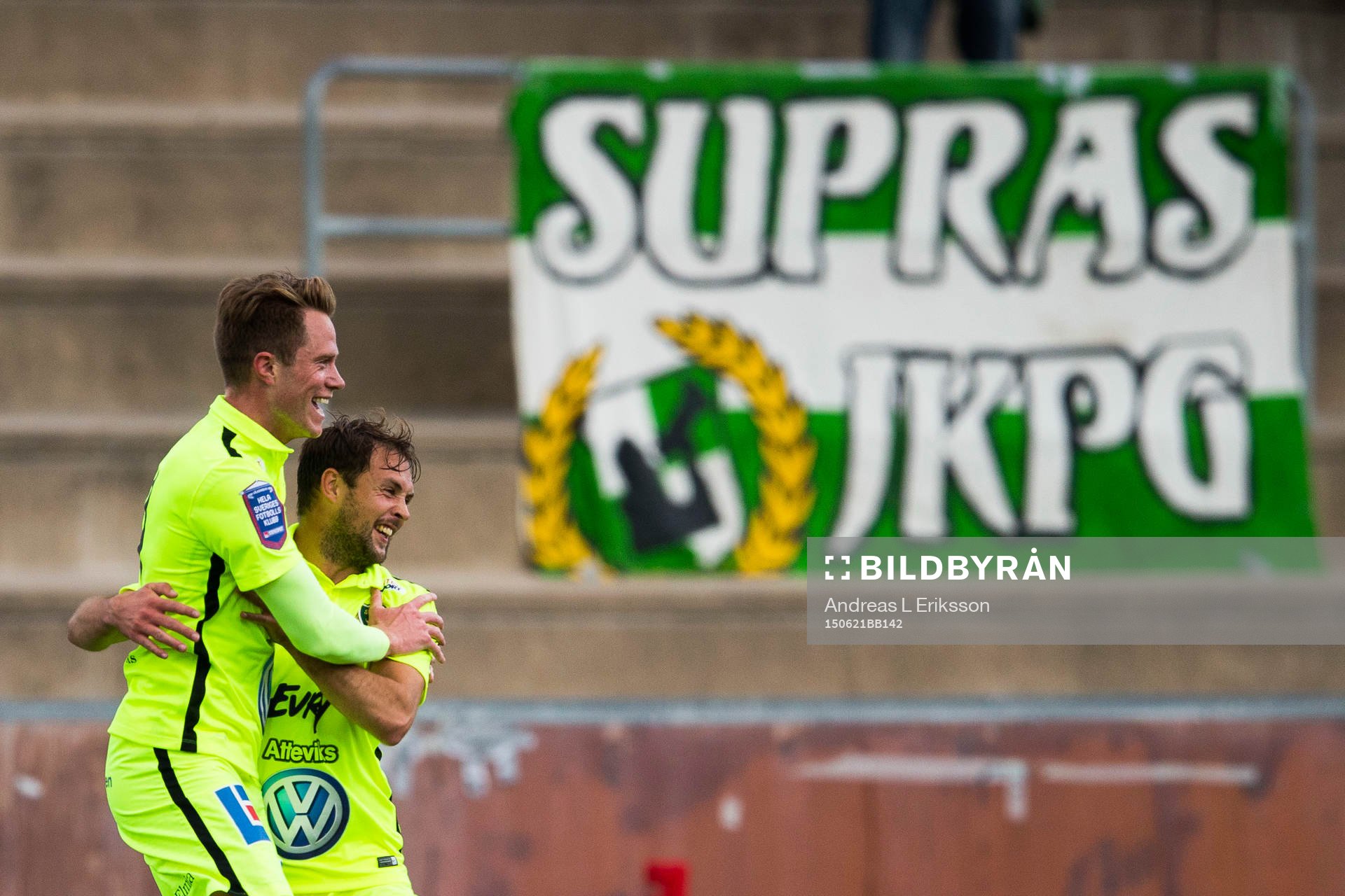 Jönköpings Tommy Thelin jublar