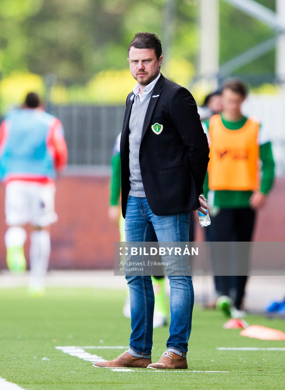 Jönköpings tränare Jimmy Thelin